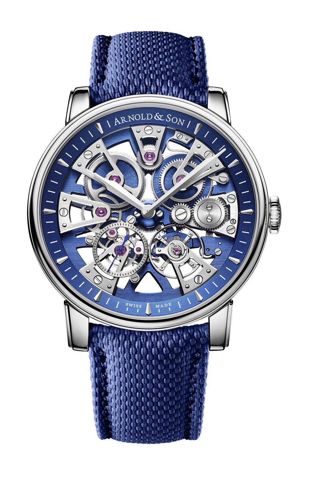 Arnold & Son Nebula 41.5 Steel Blue watch