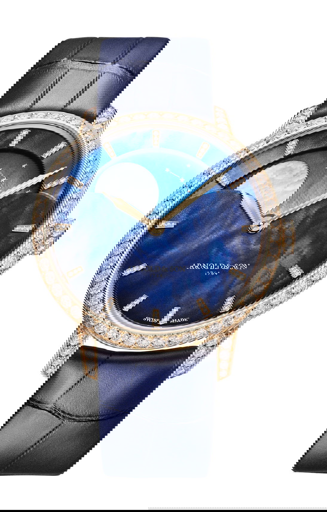 Arnold & Son Perpetual Moon 38 Red Gold watch