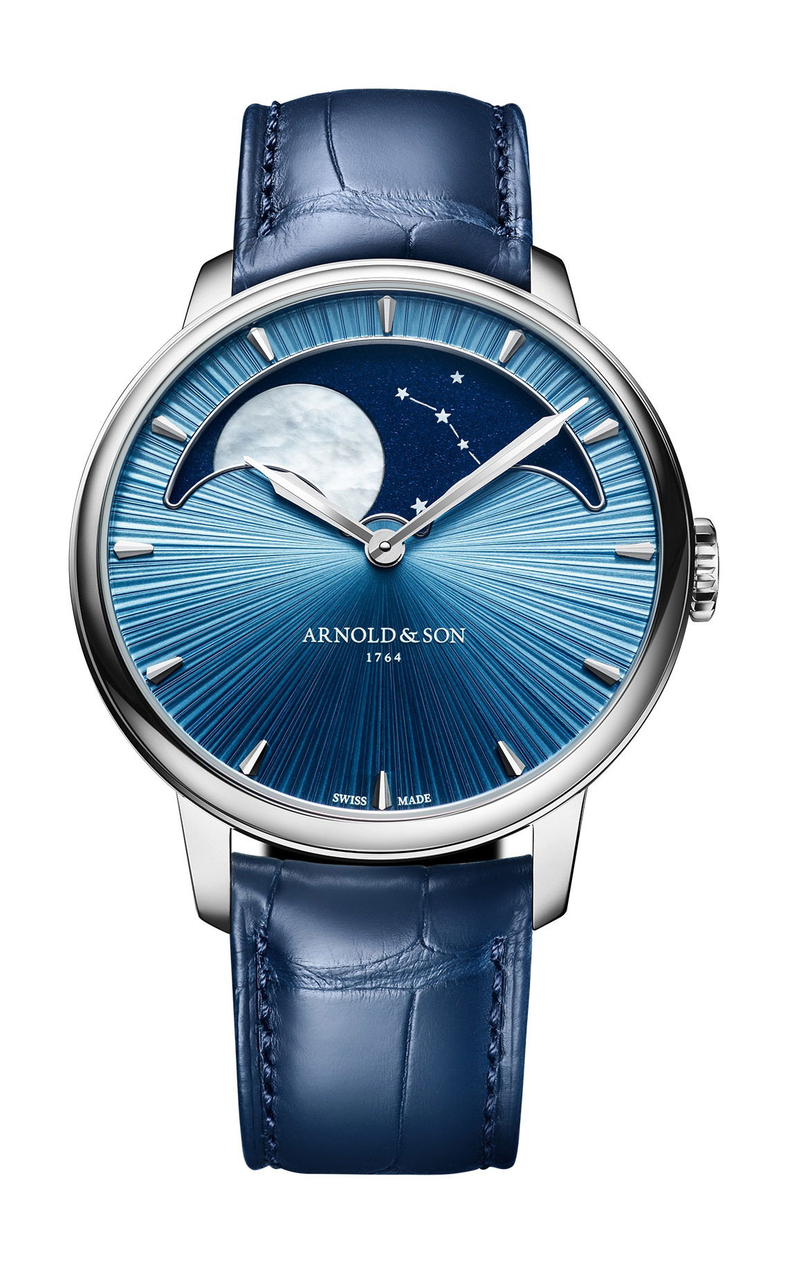 Arnold & Son Perpetual Moon 41.5 Platinum watch