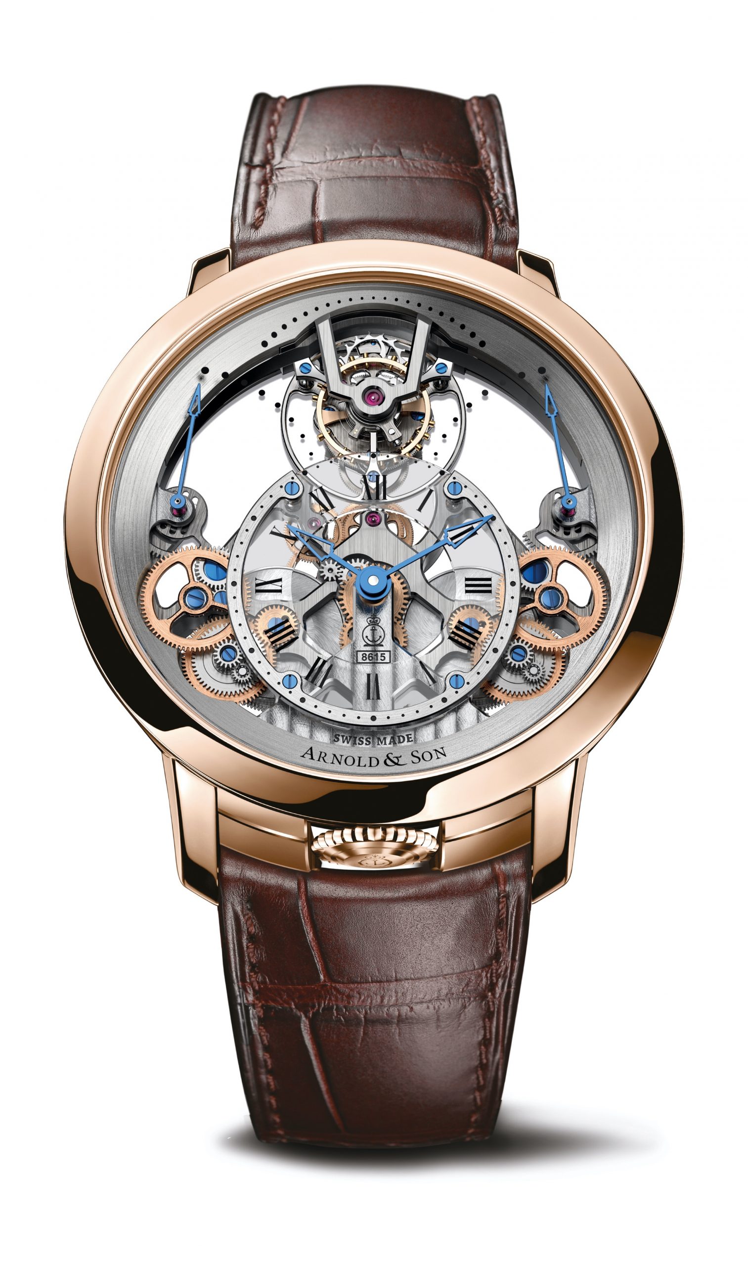 Arnold & Son Time Pyramid Tourbillon Gold watch