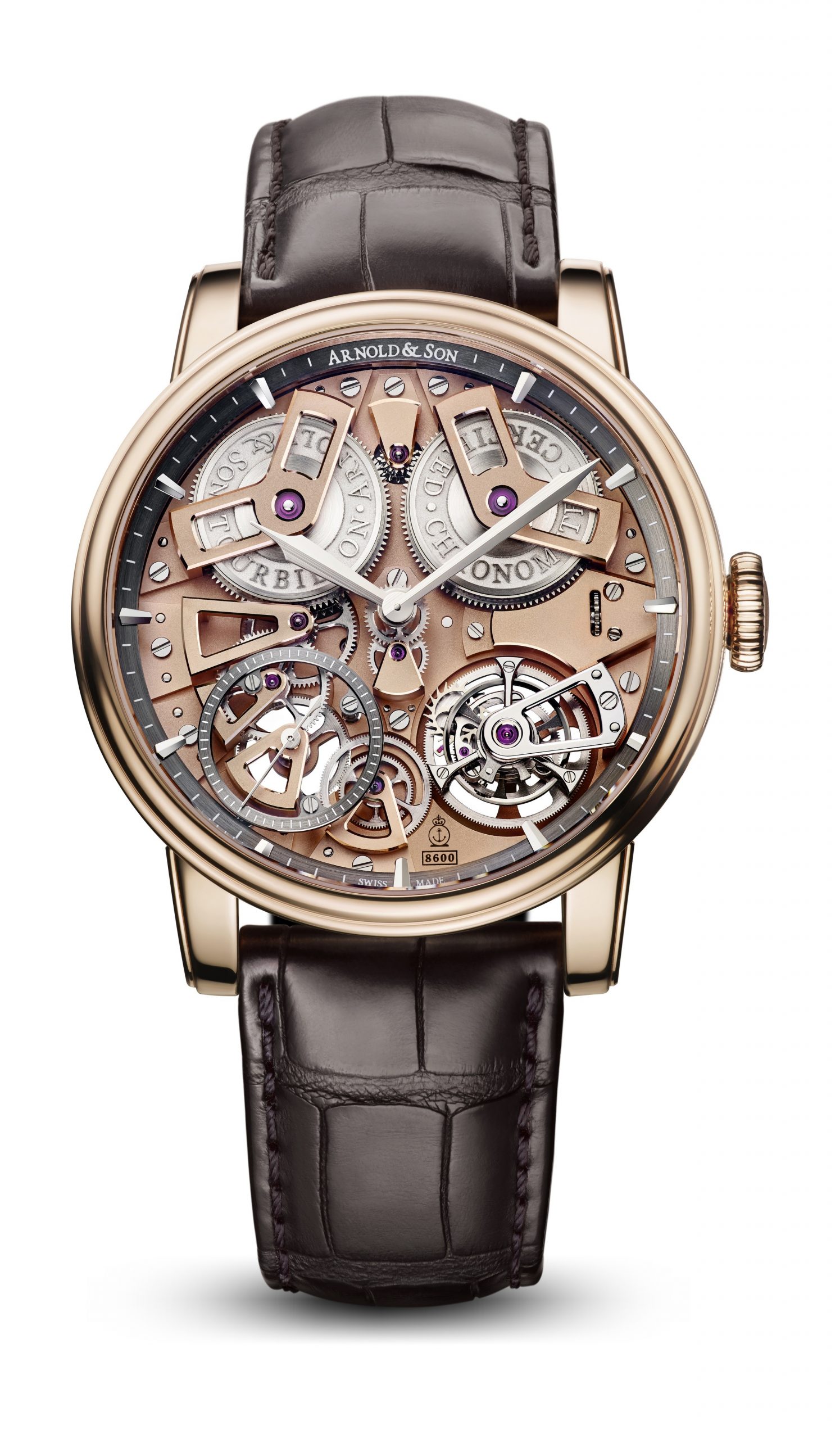 Arnold & Son Tourbillon Chronometer 36 Gold watch
