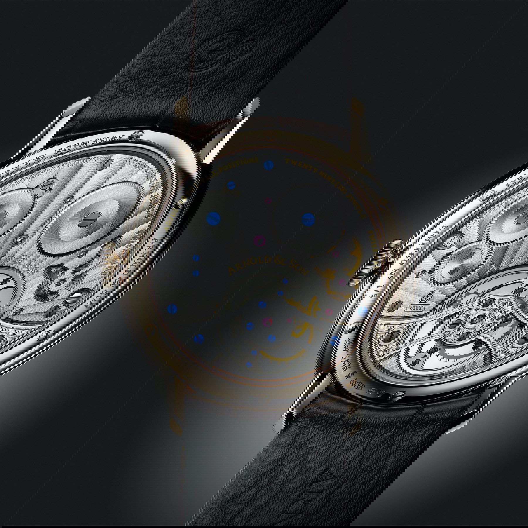 Arnold & Son Ultrathin Tourbillon Dragon & Phoenix Pietersite - View 3