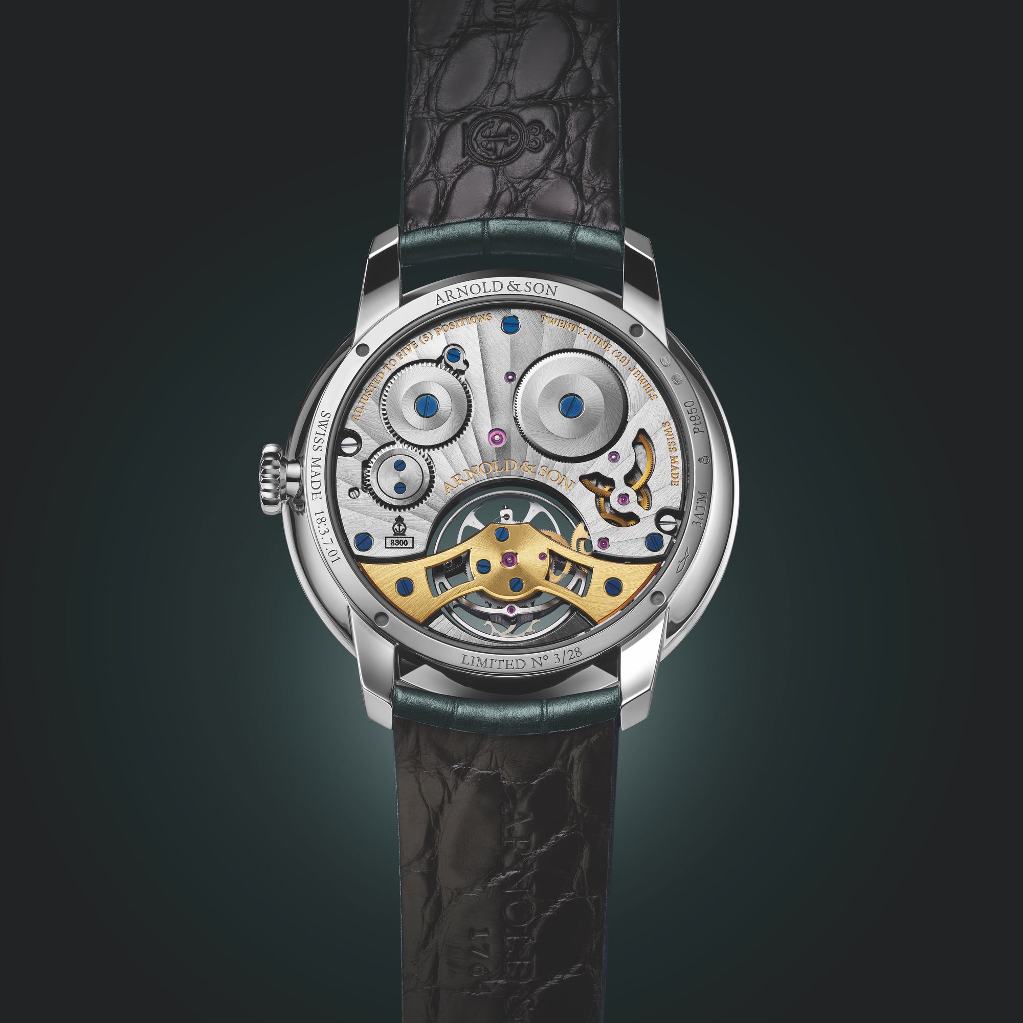 Arnold & Son Ultrathin Tourbillon Platinum - View 2