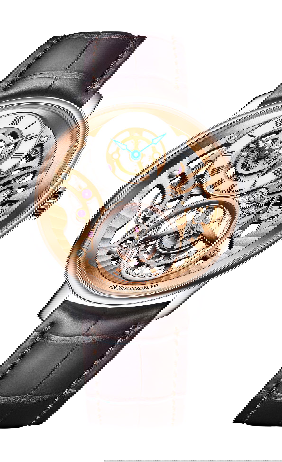 Arnold & Son Ultrathin Tourbillon Skeleton Platinum watch