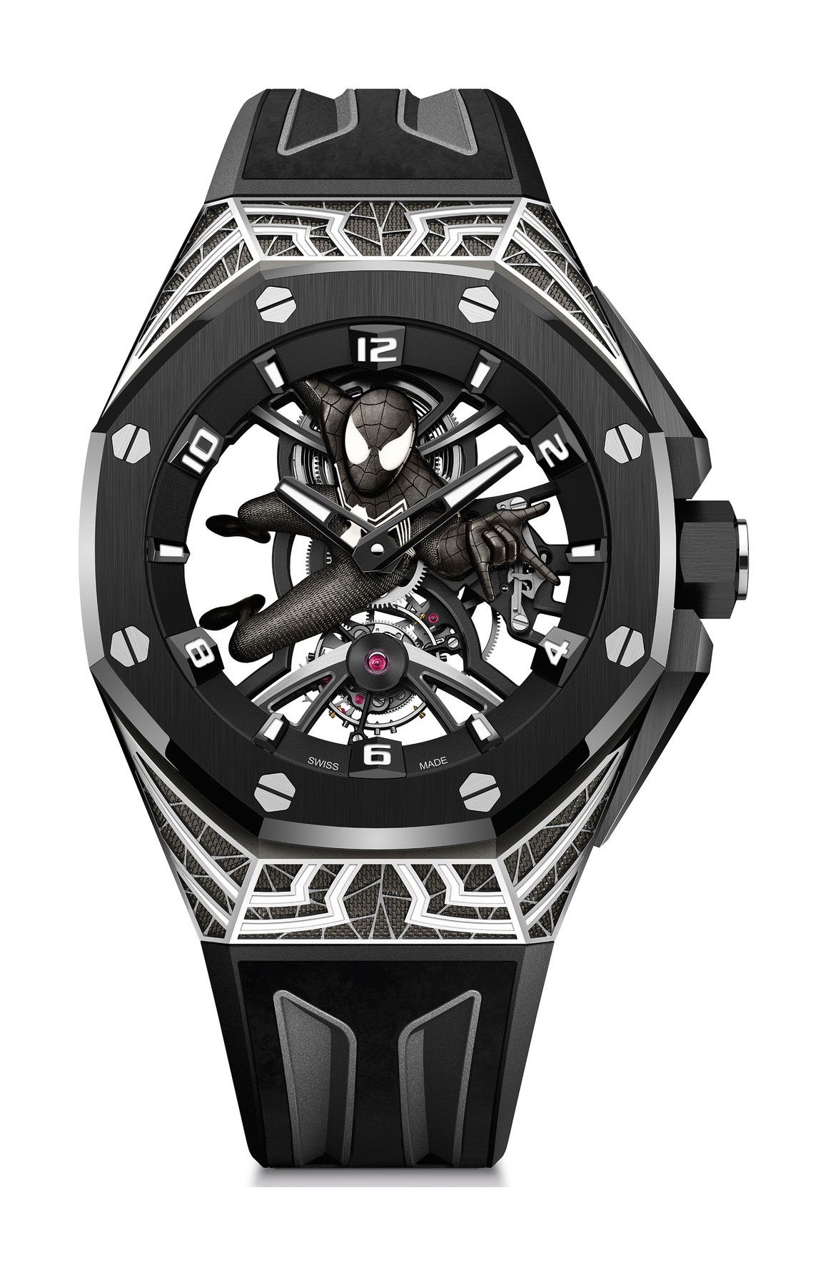 Audemars Piguet Royal Oak Concept Tourbillon “Black Suit Spider Man” watch