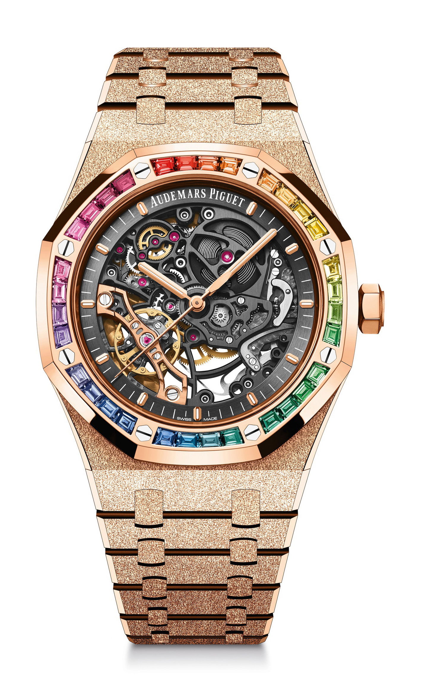 Audemars Piguet Royal Oak Frosted Gold Double Balance Wheel Openworked watch