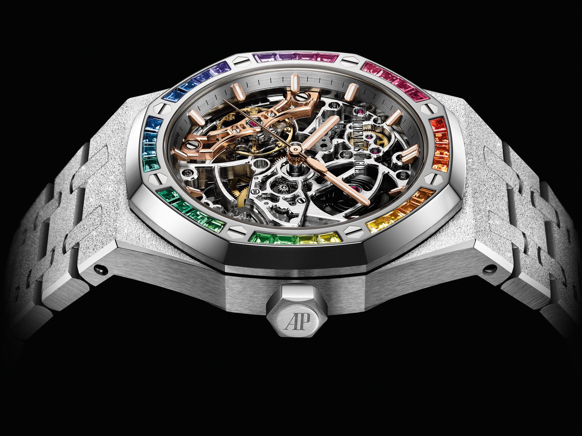 Audemars Piguet Royal Oak Frosted Gold Double Balance Wheel Openworked - View 2