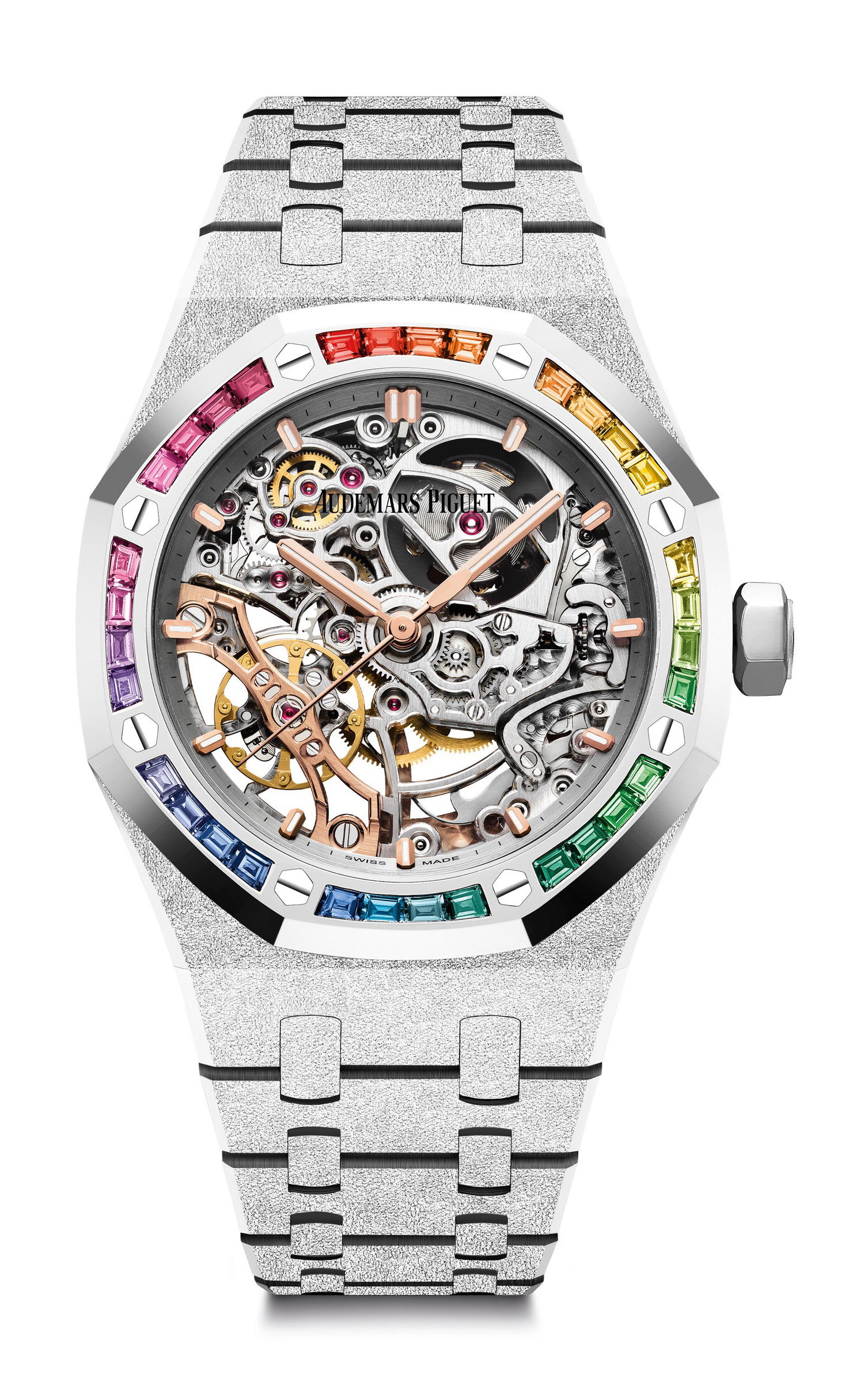 Audemars Piguet Royal Oak Frosted Gold Double Balance Wheel Openworked watch