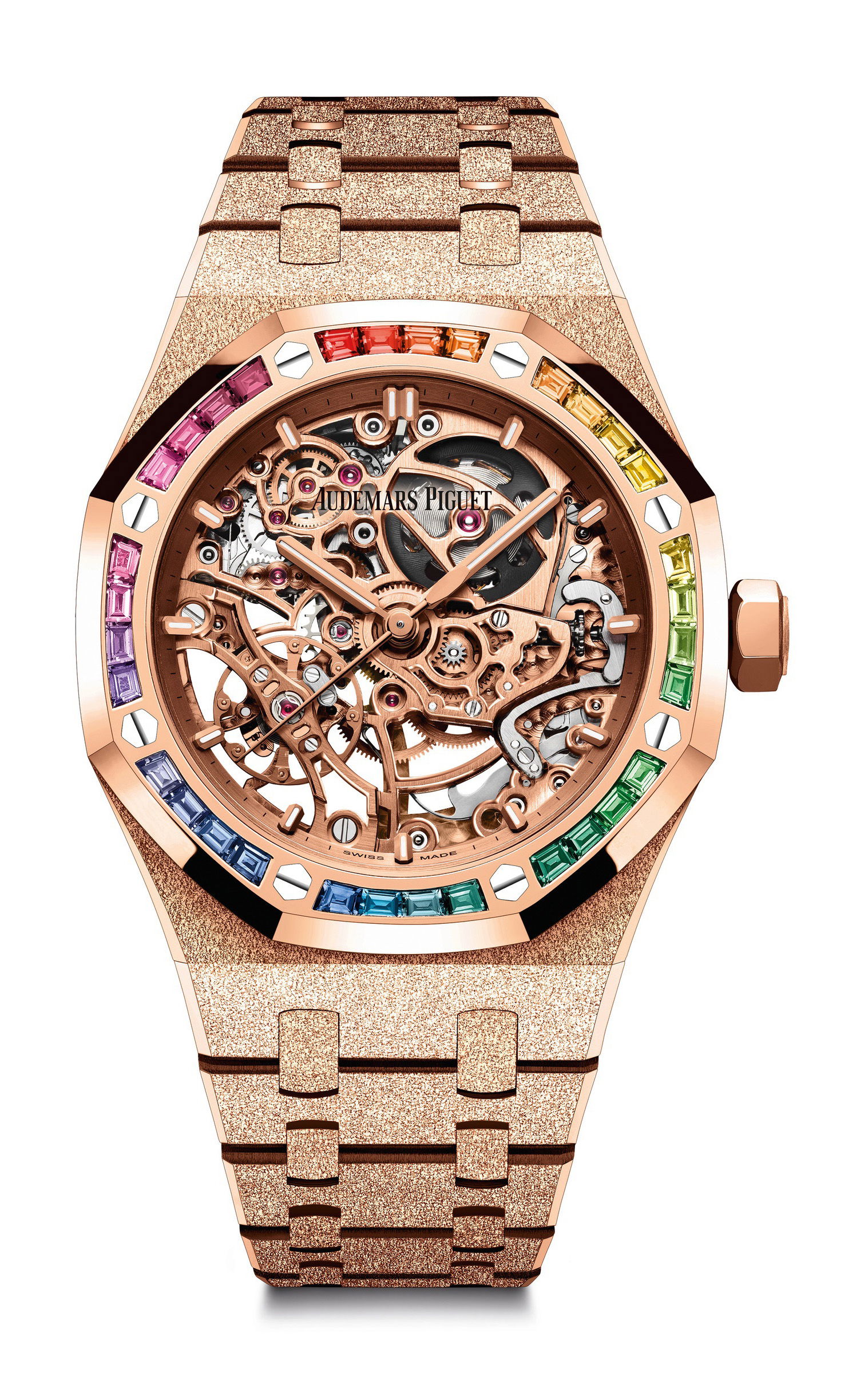 Audemars Piguet Royal Oak Frosted Gold Double Balance Wheel Openworked watch