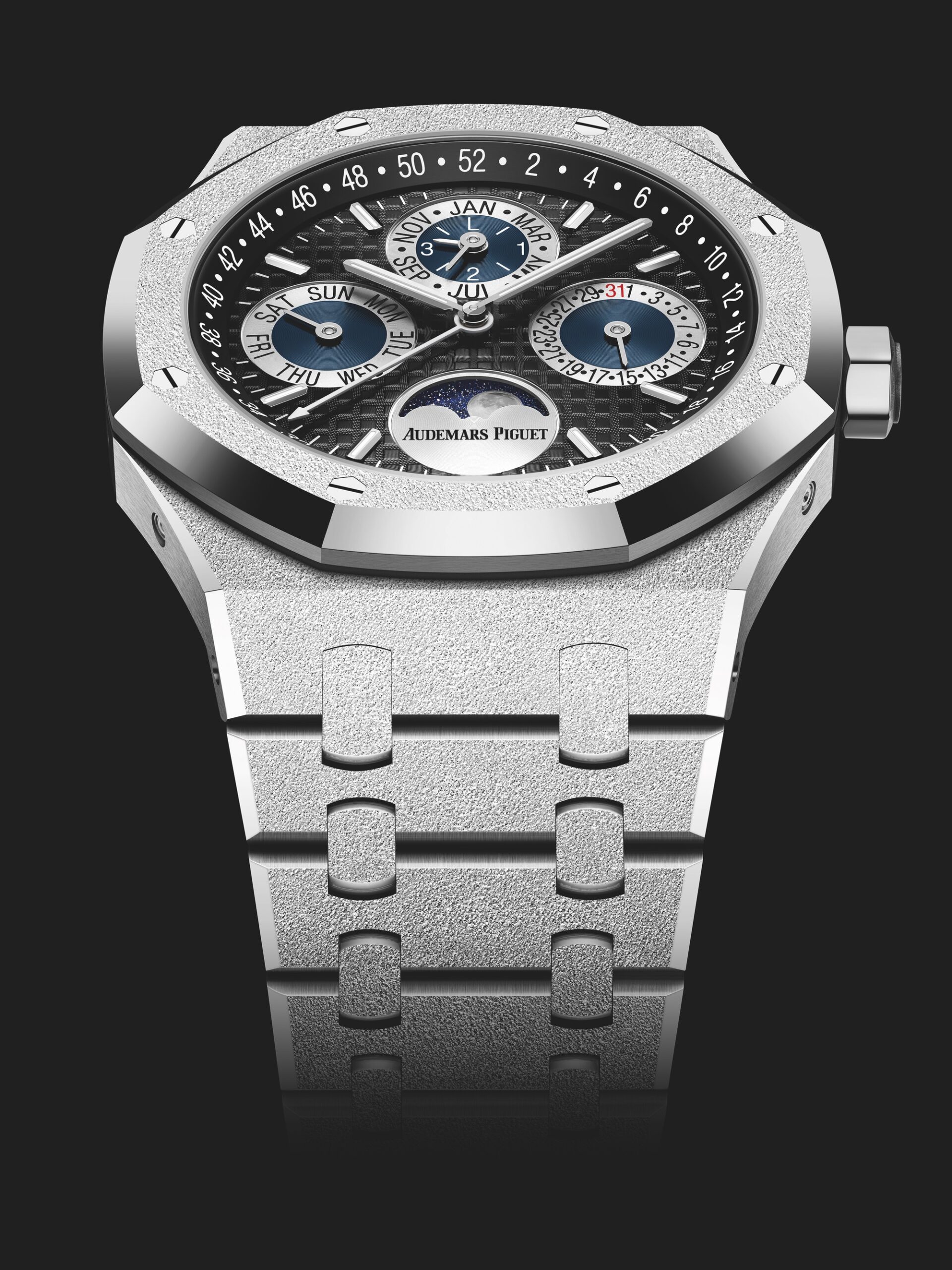 Audemars Piguet Royal Oak Frosted Gold Perpetual Calendar - View 3