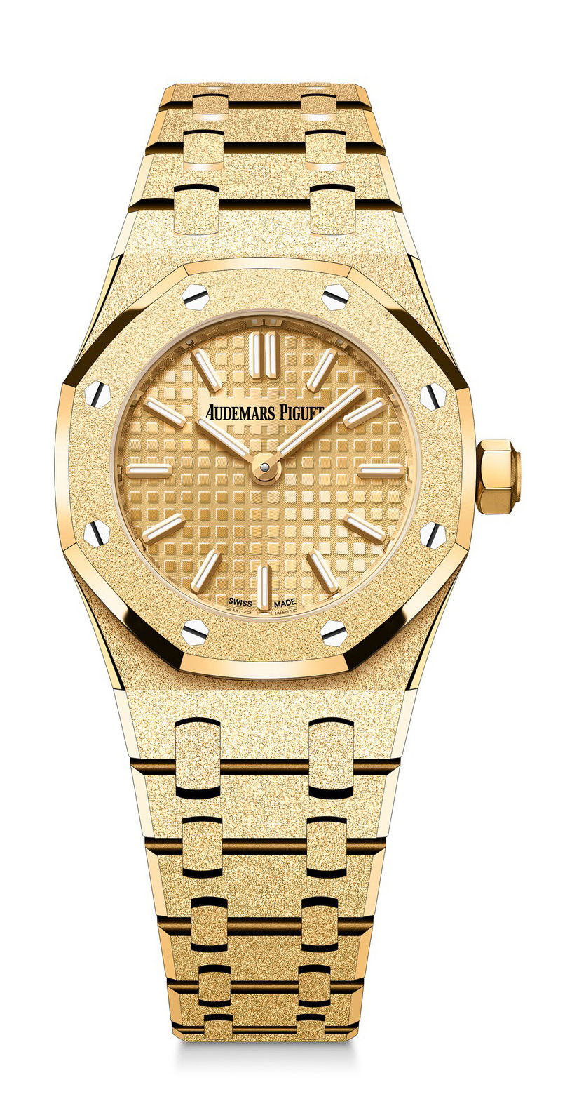 Audemars Piguet Royal Oak Mini Frosted Gold Quartz 23 watch