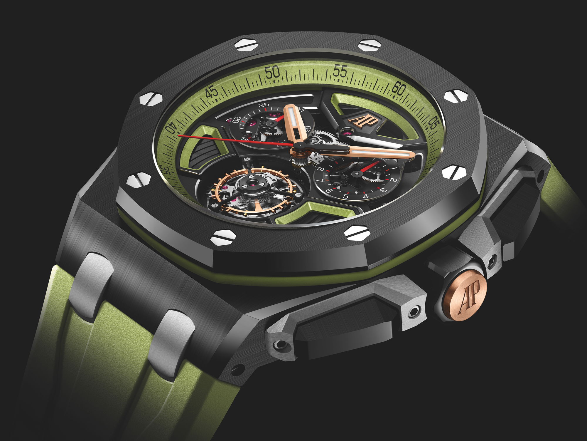 Audemars Piguet Royal Oak Offshore Selfwinding Tourbillon Chronograph - View 3