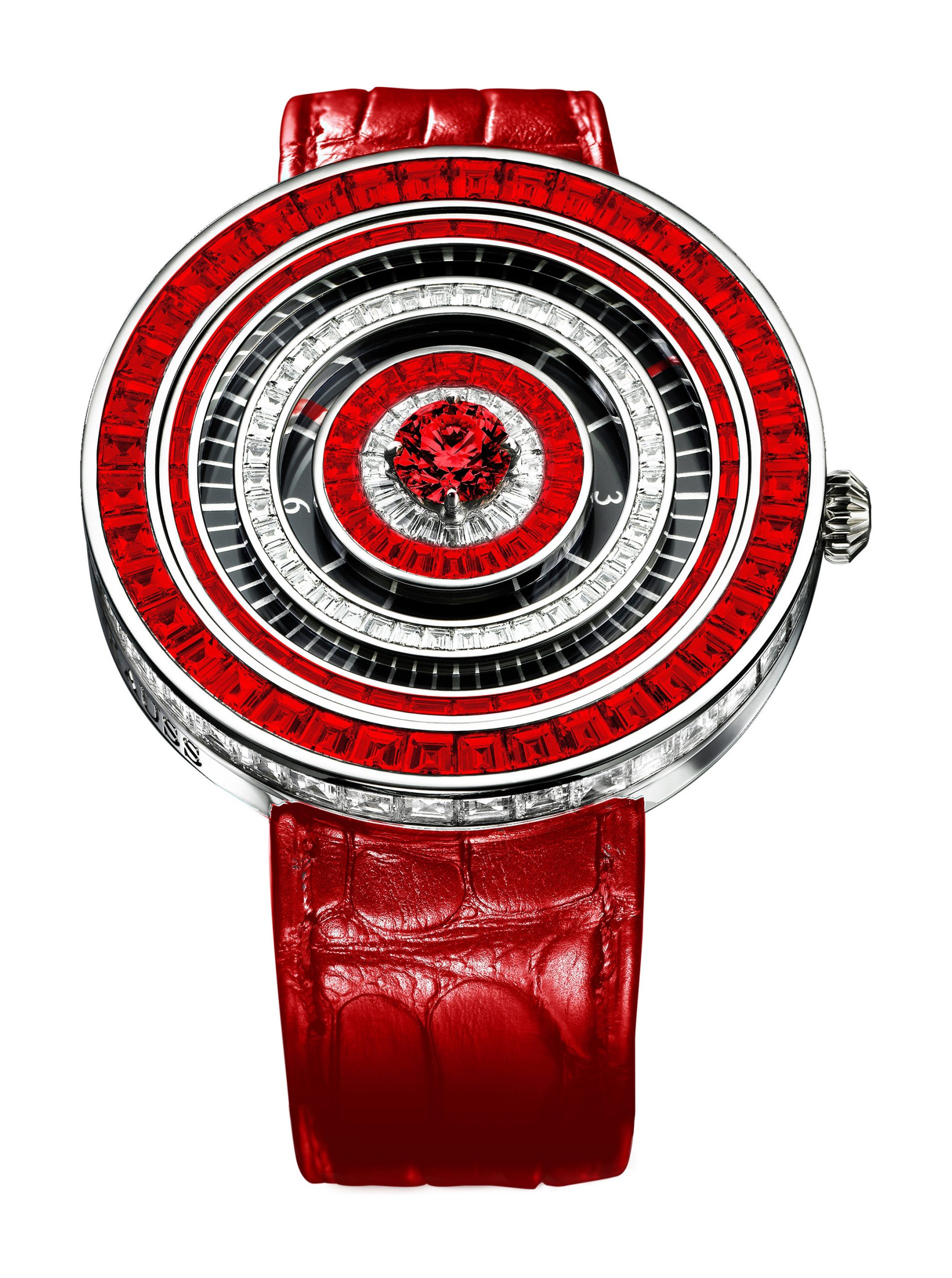 Backes & Strauss Royal Jester Red Rose 36 watch
