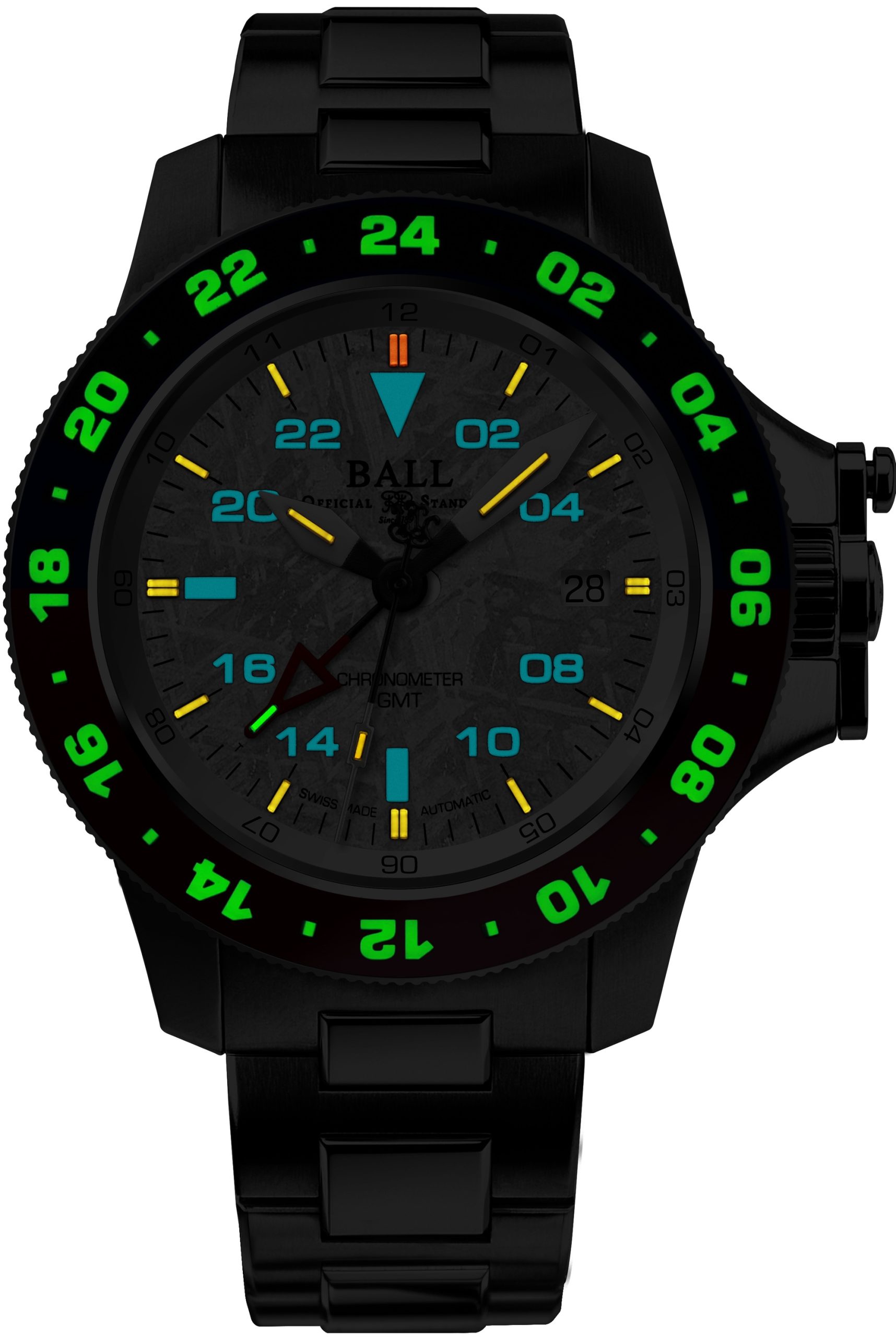 BALL Engineer Hydrocarbon AeroGMT II Meteorite 40 - View 2