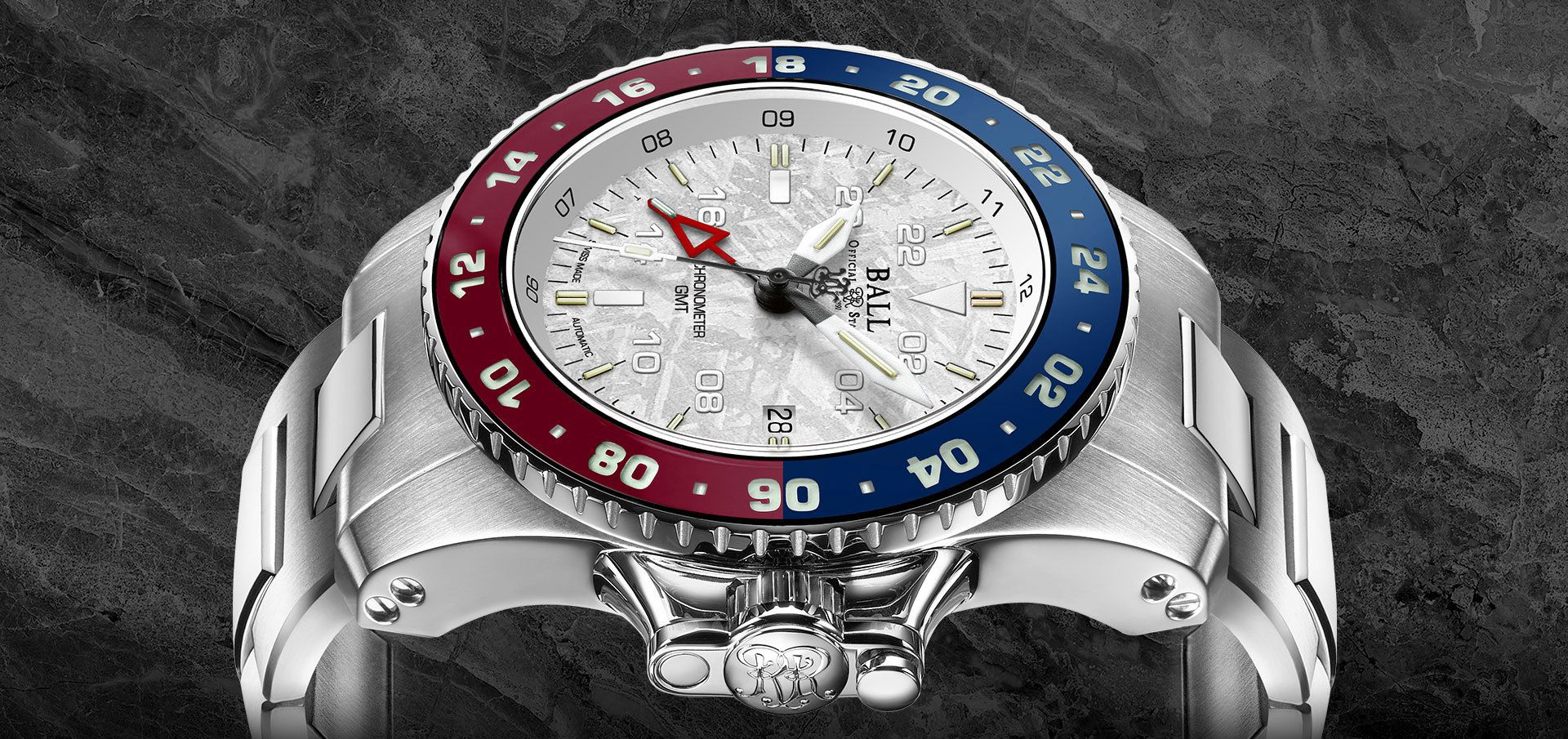BALL Engineer Hydrocarbon AeroGMT II Meteorite 40 - View 3