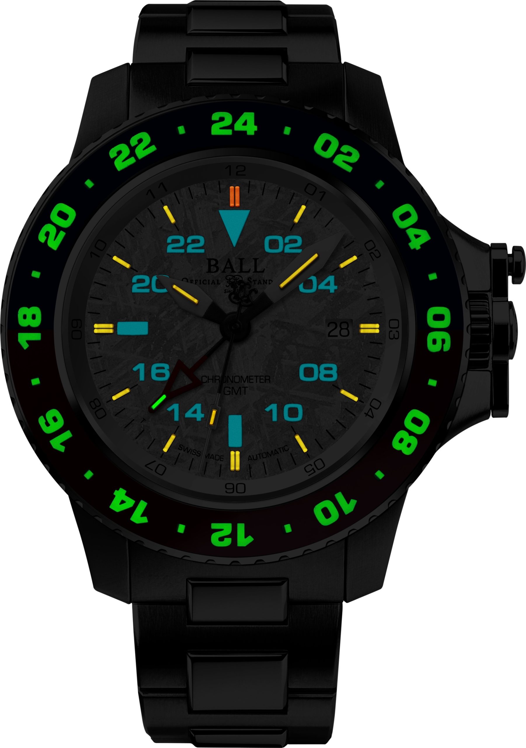 BALL Engineer Hydrocarbon AeroGMT II Meteorite 42 - View 2