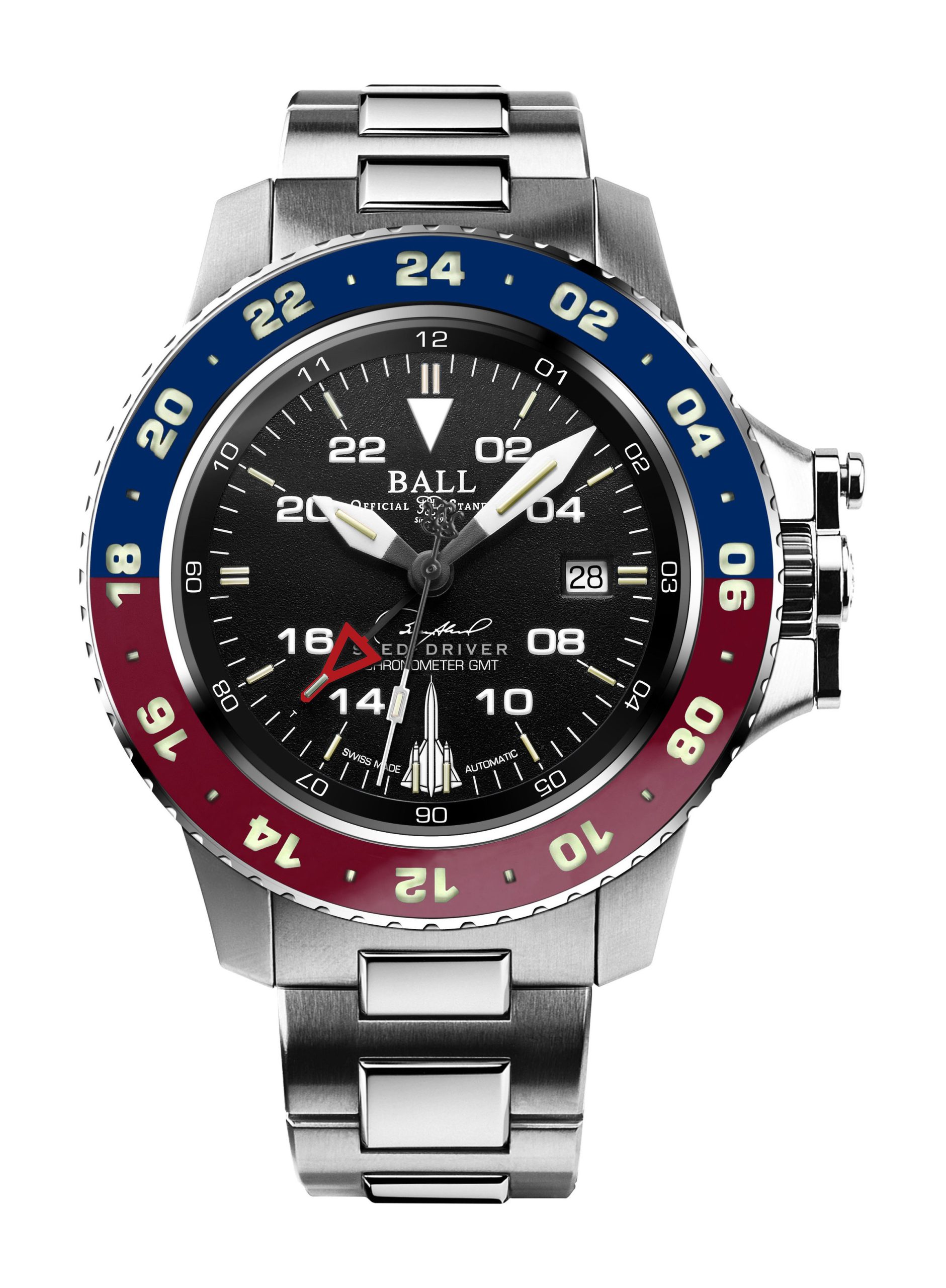 BALL Engineer Hydrocarbon AeroGMT Sled Driver 42 watch