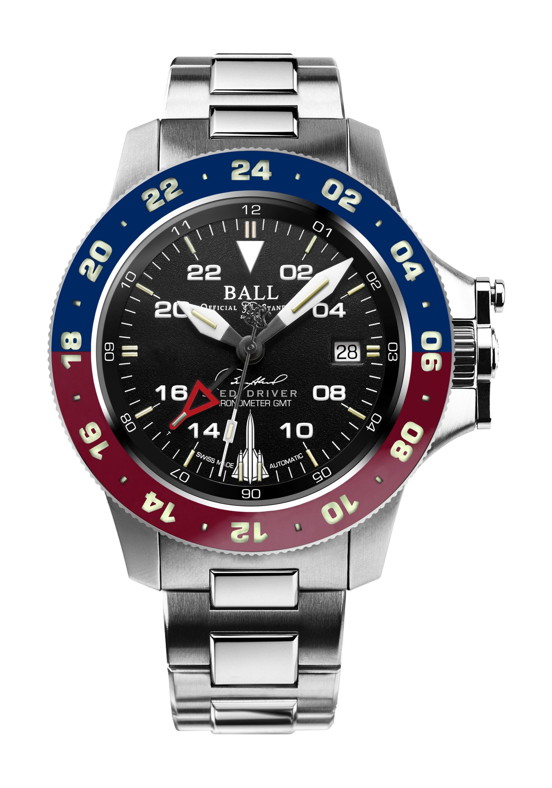 BALL Engineer Hydrocarbon AeroGMT Sled Driver 40 watch