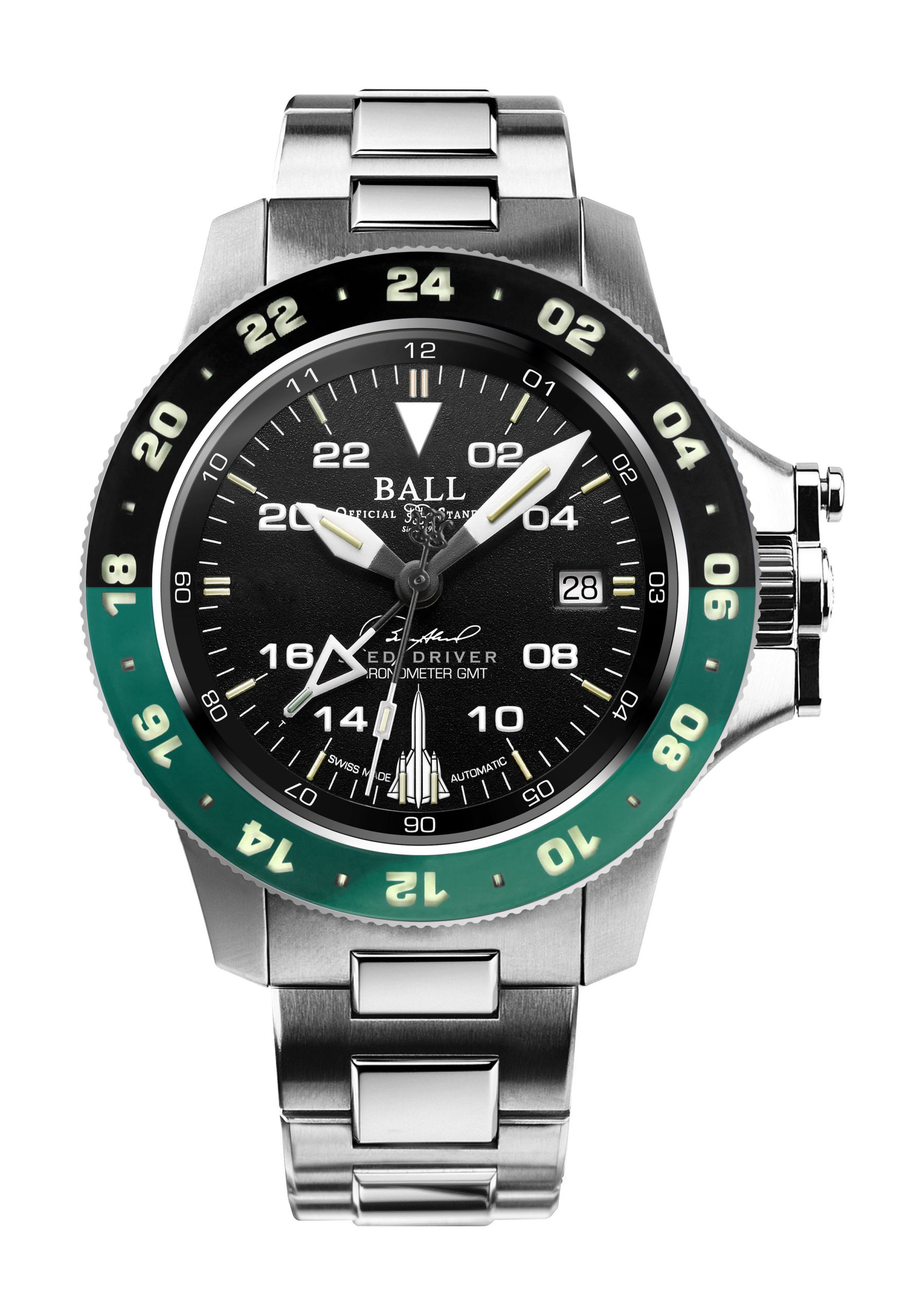 BALL Engineer Hydrocarbon AeroGMT Sled Driver 40 watch