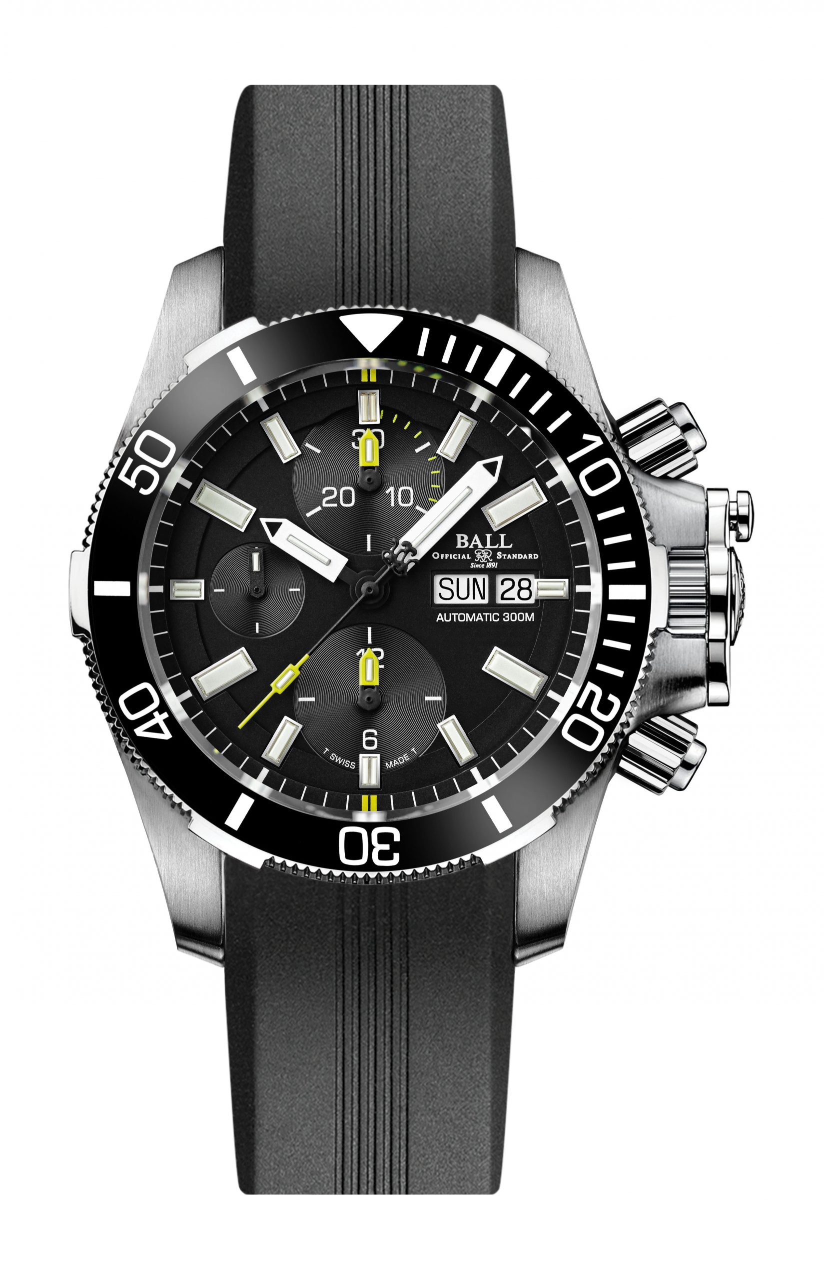 BALL Engineer Hydrocarbon Submarine Warfare Ceramic Chronograph watch