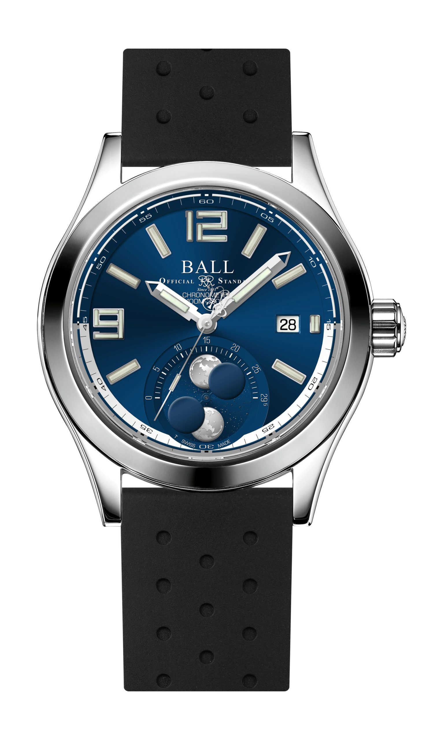 BALL Engineer II Moon Phase Chronometer 41 watch