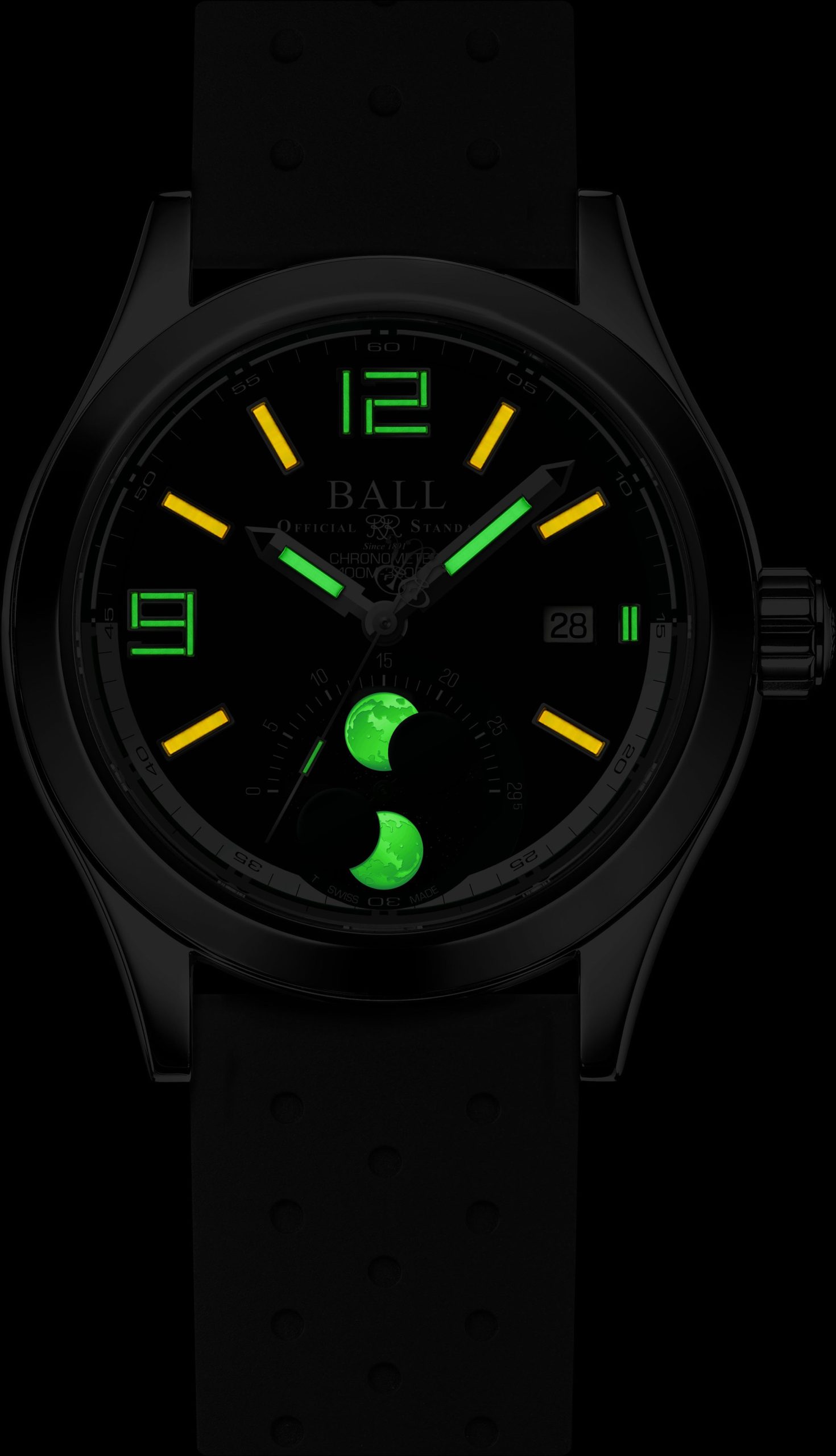 BALL Engineer II Moon Phase Chronometer 41 - View 2