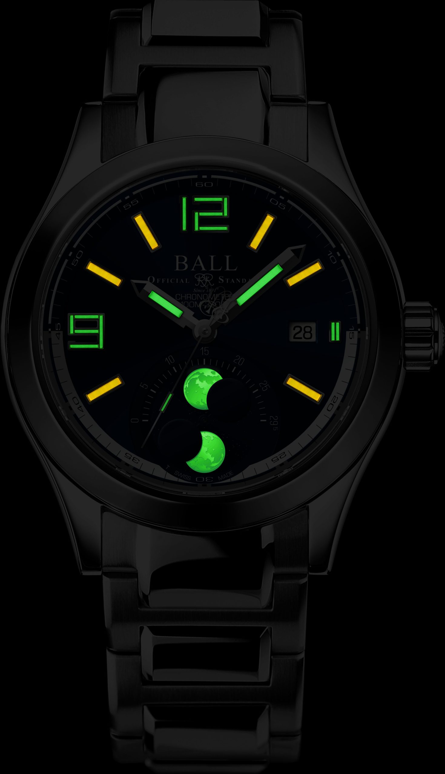 BALL Engineer II Moon Phase Chronometer 41 - View 2