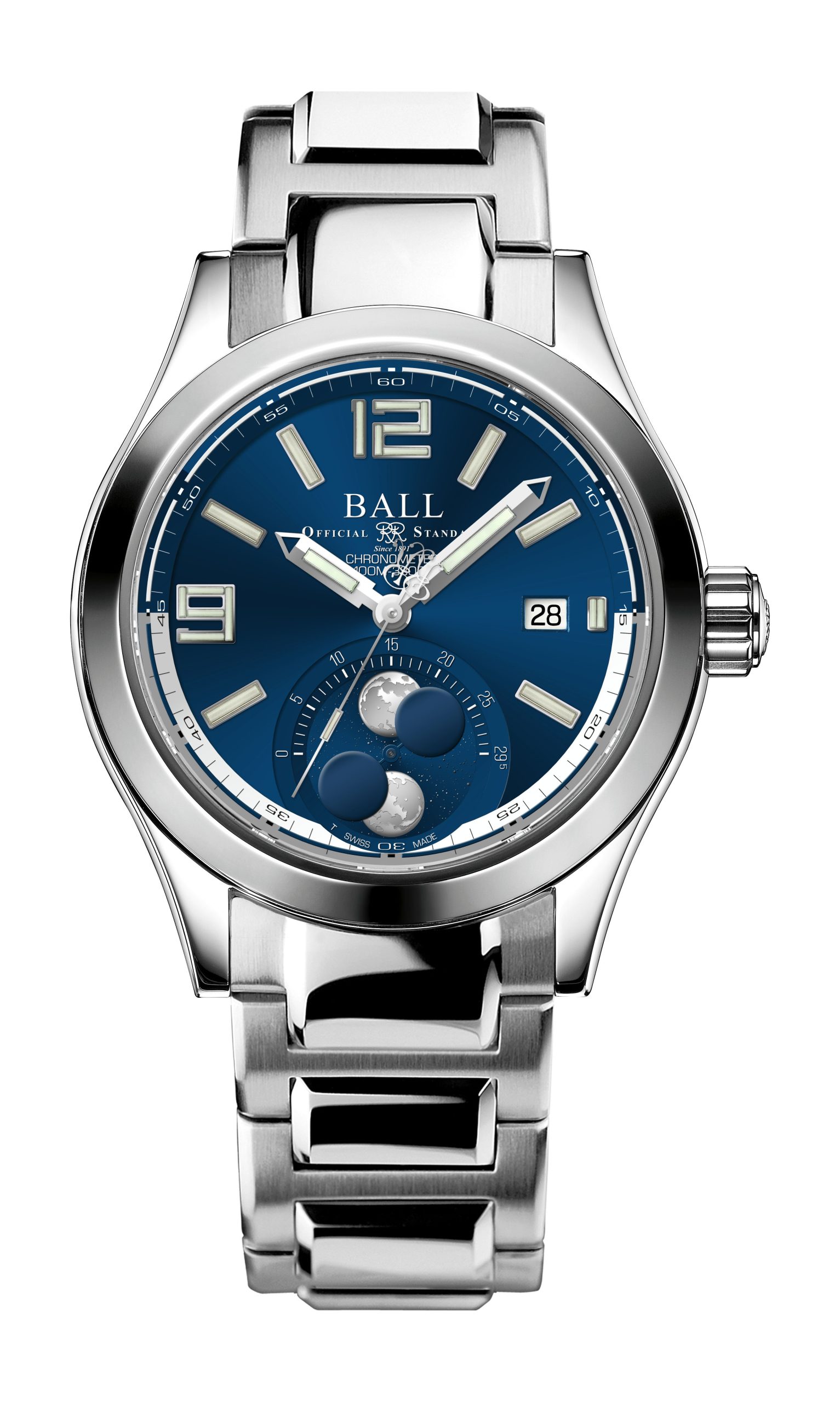 BALL Engineer II Moon Phase Chronometer 41 watch