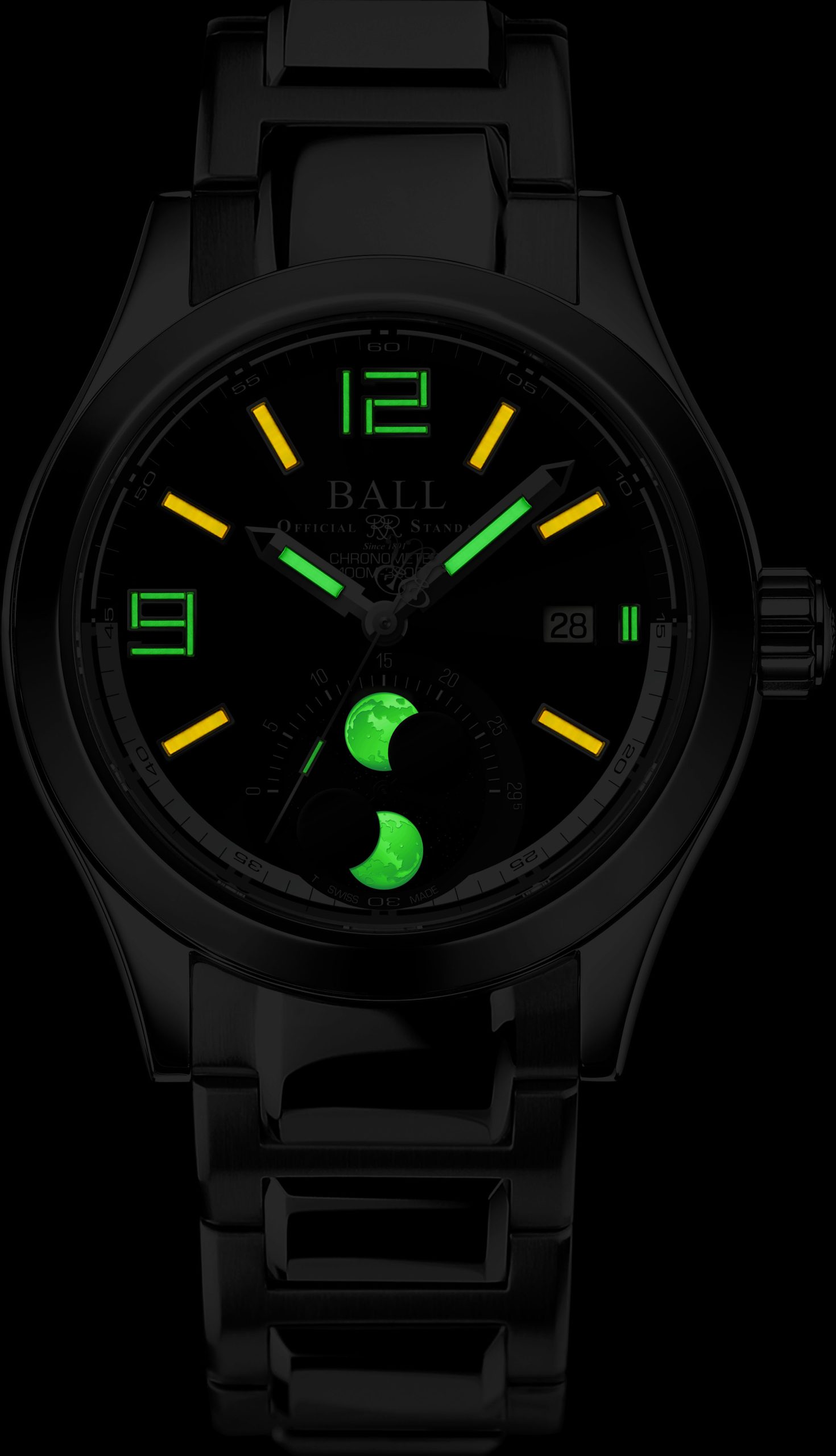 BALL Engineer II Moon Phase Chronometer 41 - View 2
