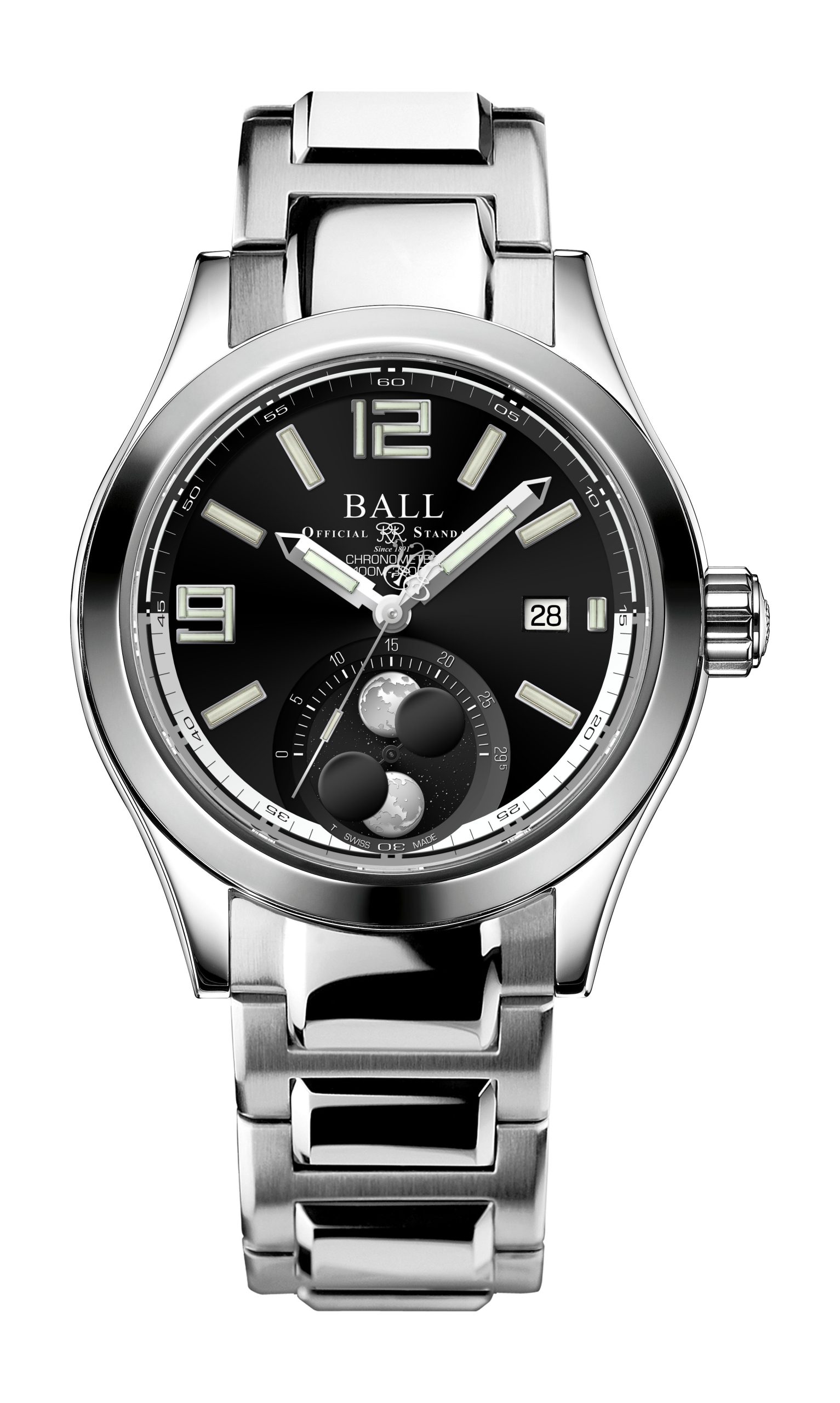 BALL Engineer II Moon Phase Chronometer 41 watch