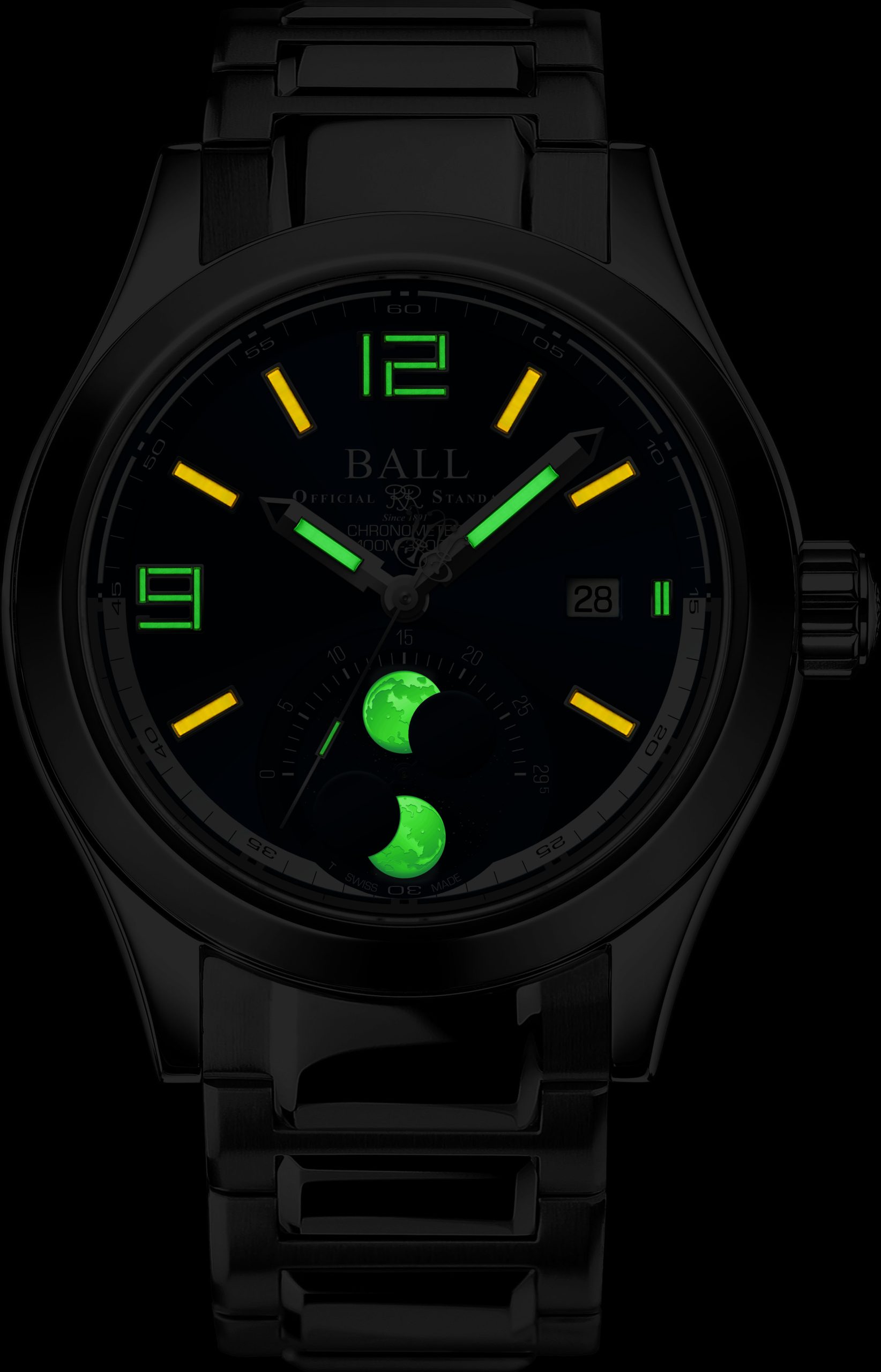 BALL Engineer II Moon Phase Chronometer 43 - View 2