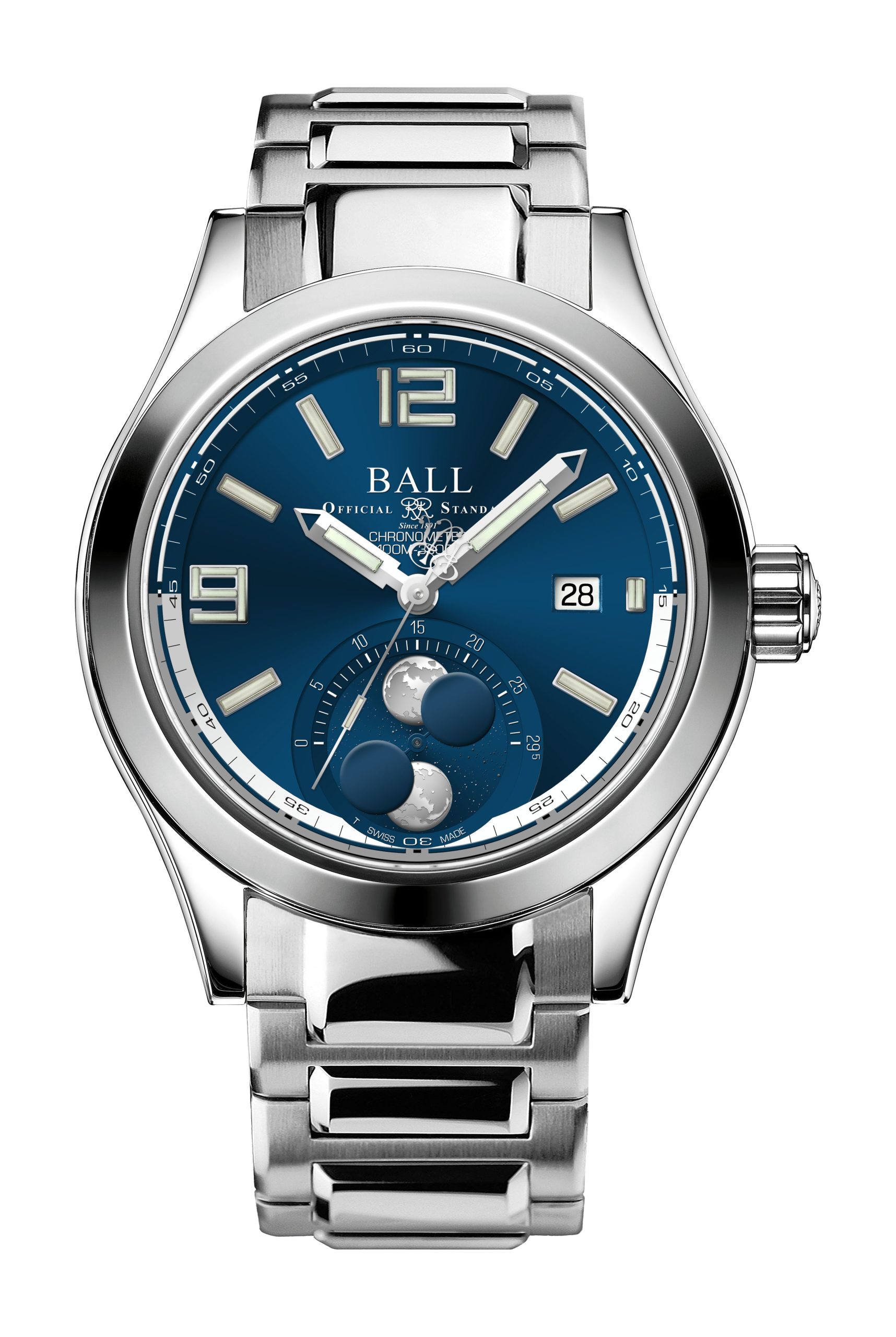BALL Engineer II Moon Phase Chronometer 43 watch
