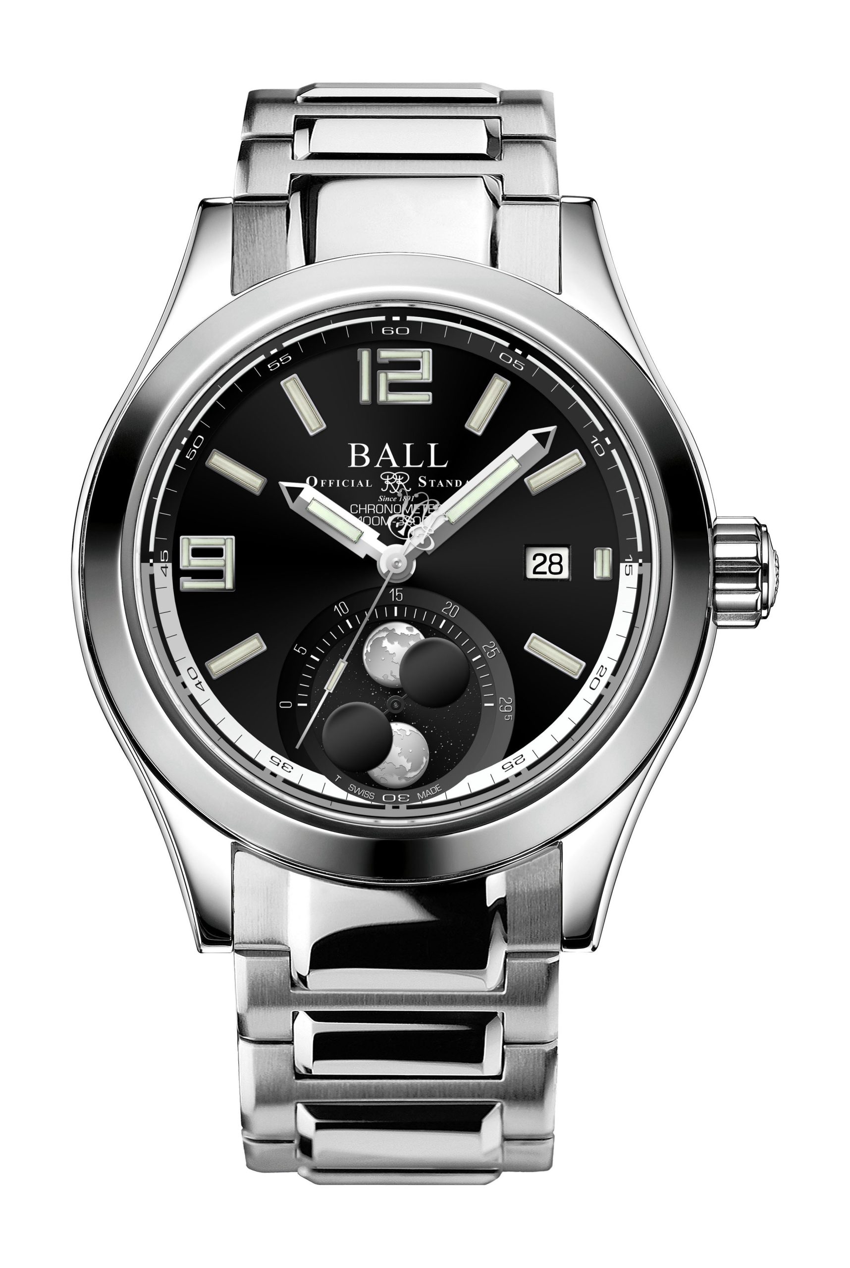 BALL Engineer II Moon Phase Chronometer 43 watch
