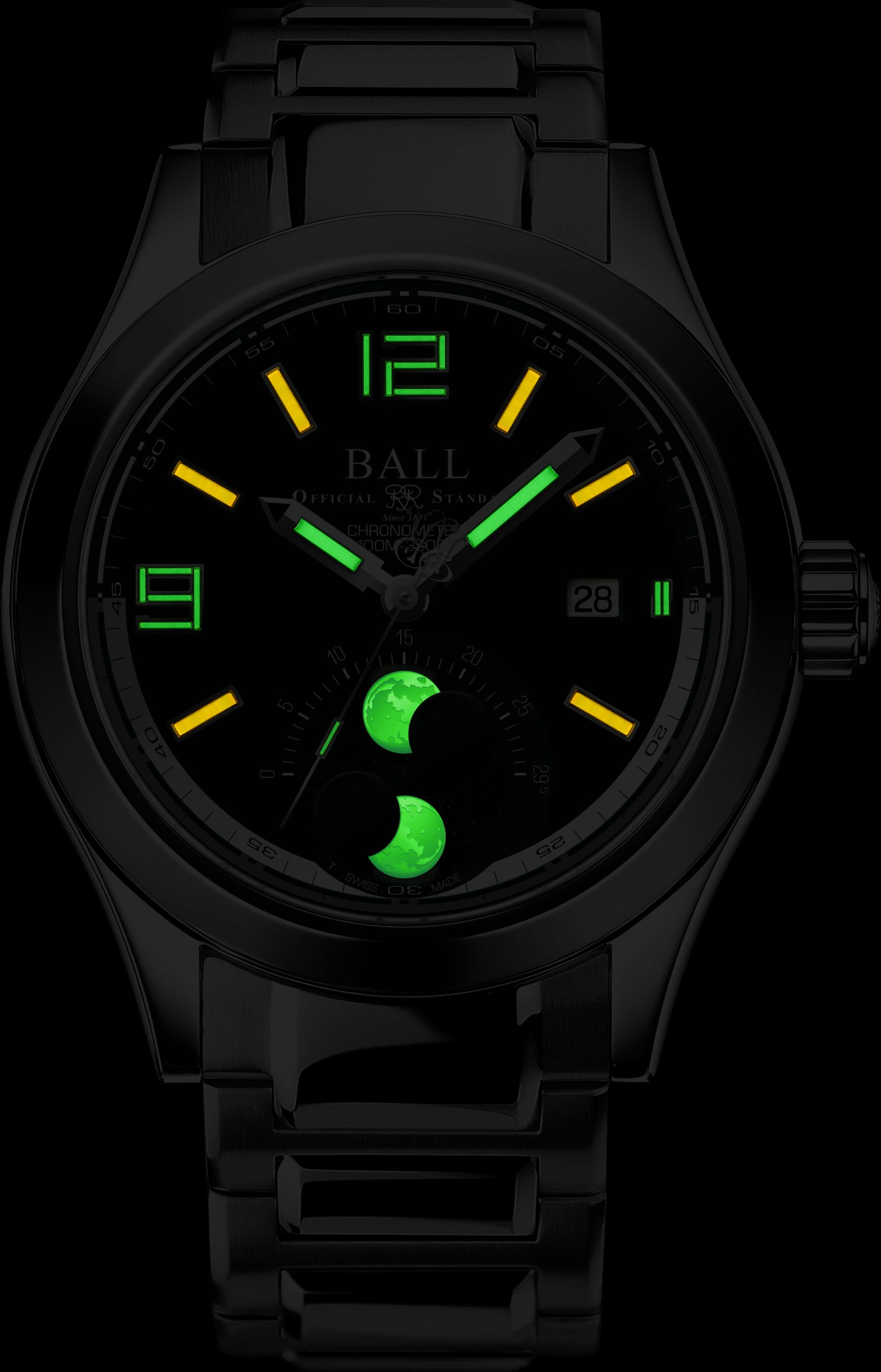 BALL Engineer II Moon Phase Chronometer 43 - View 2