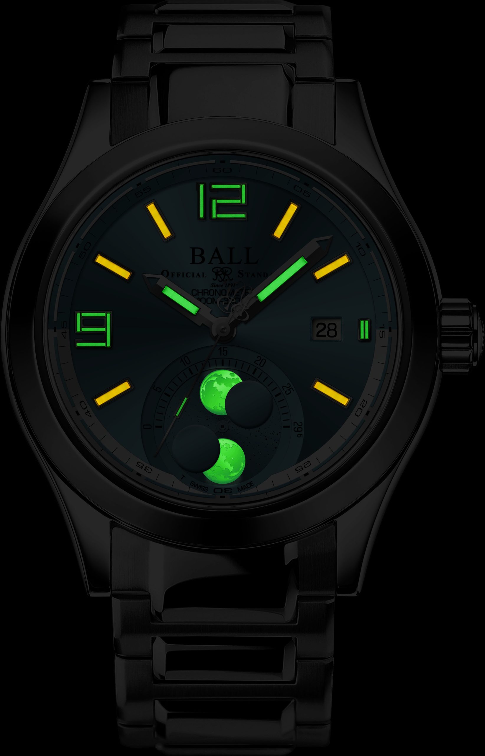 BALL Engineer II Moon Phase Chronometer 43 - View 2