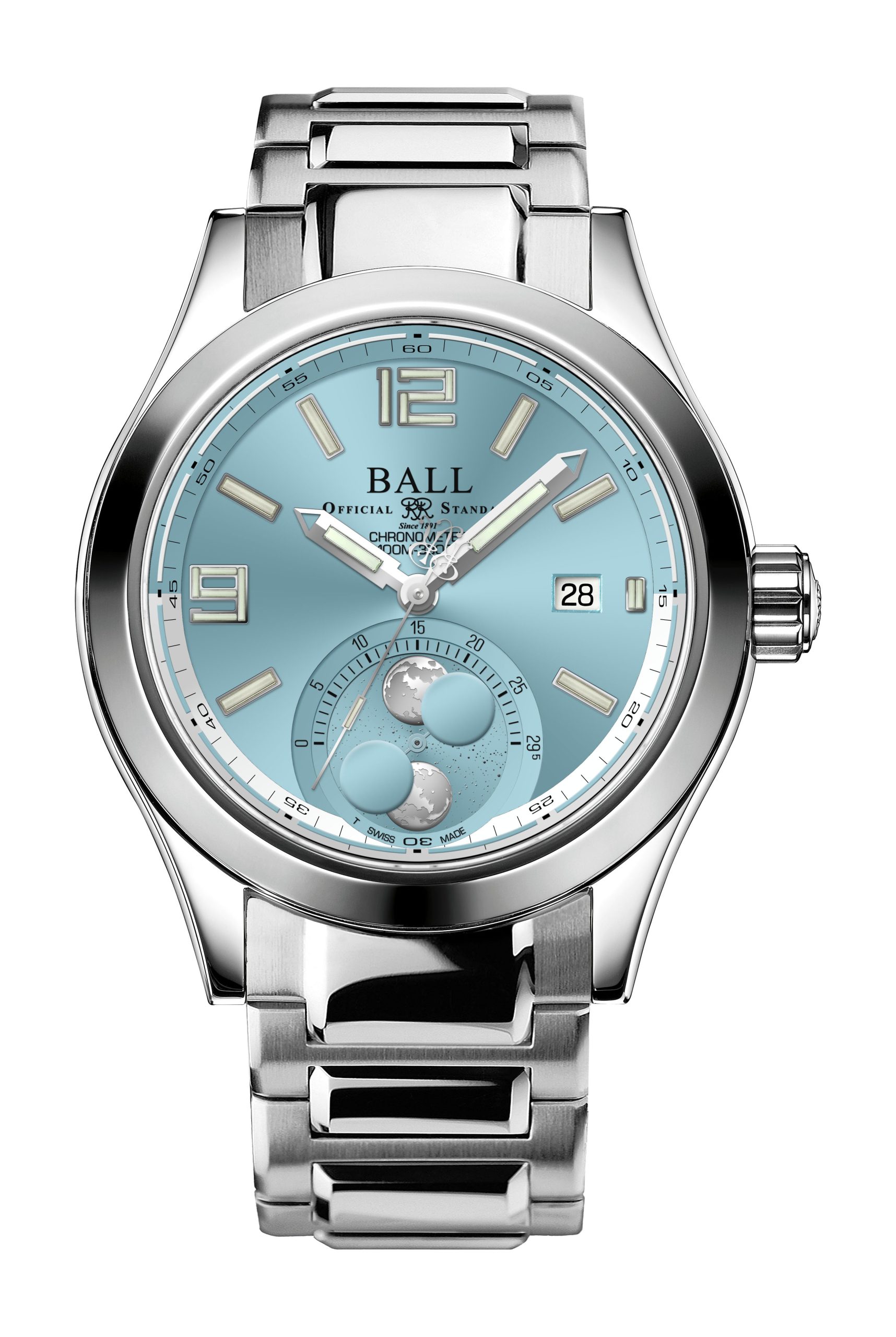BALL Engineer II Moon Phase Chronometer 43 watch
