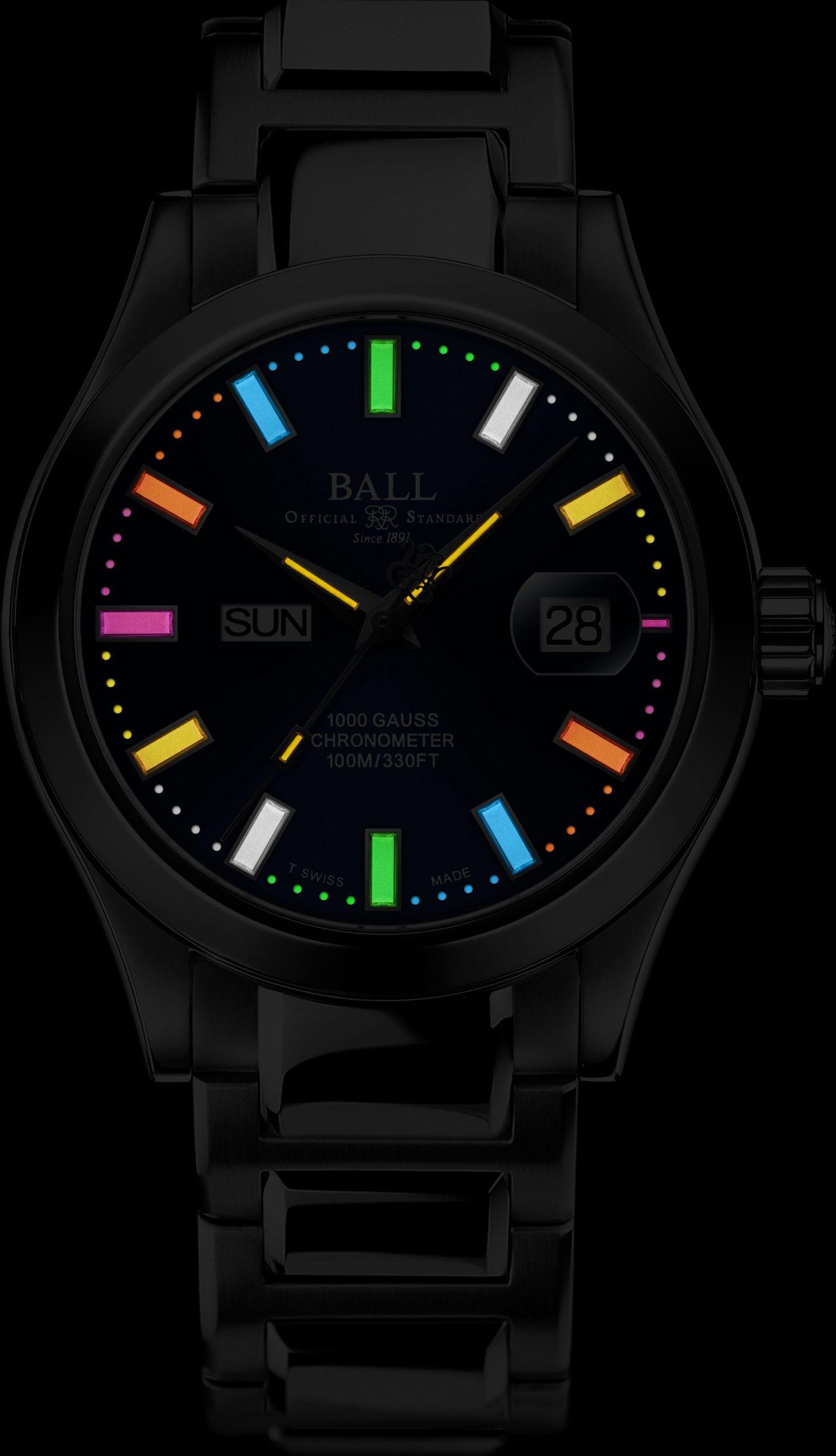 BALL Engineer III Marvelight Chronometer Day-Date - View 2