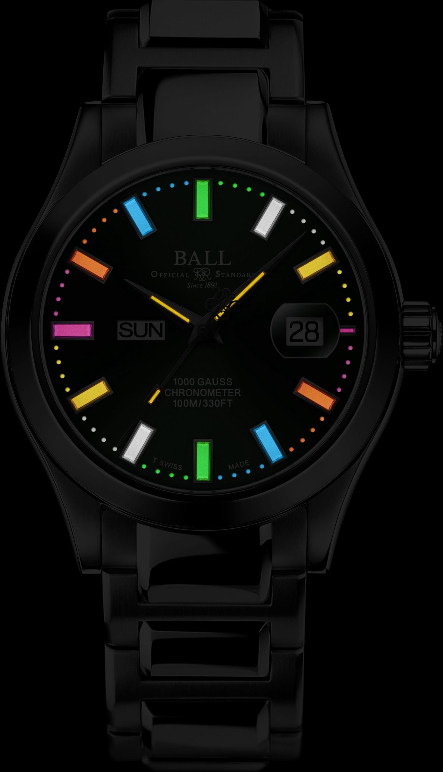 BALL Engineer III Marvelight Chronometer Day-Date - View 2
