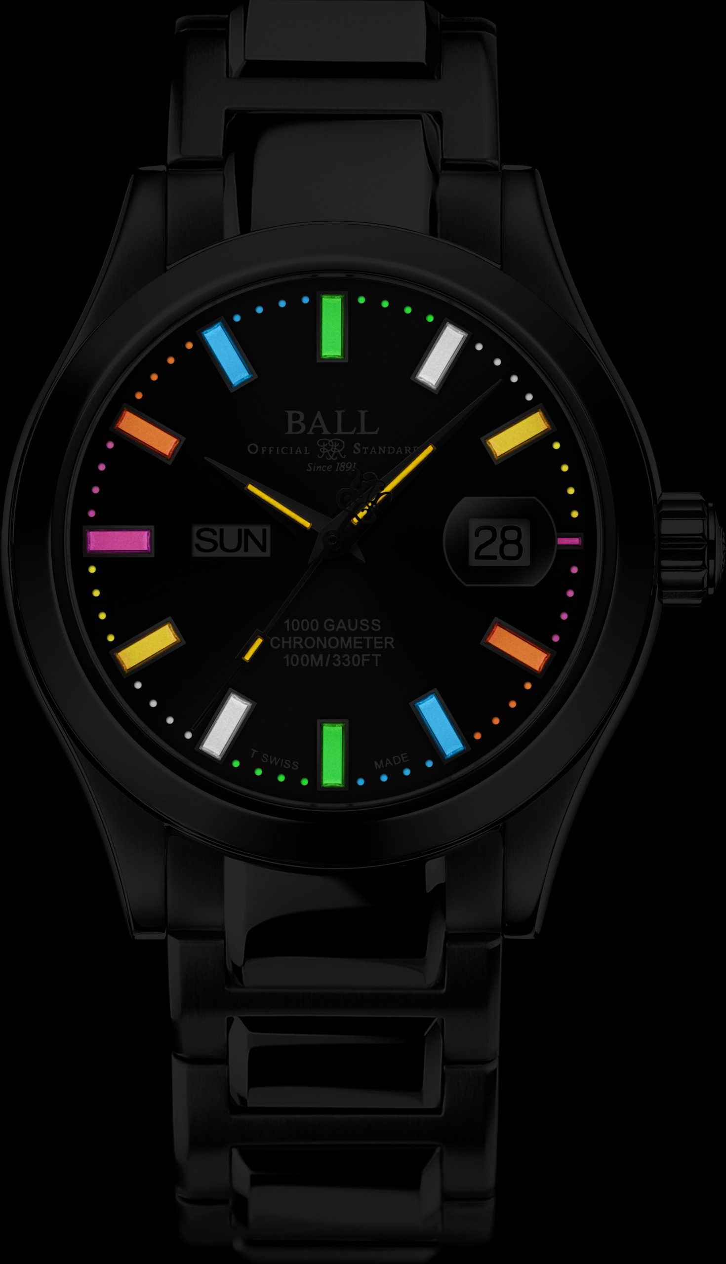 BALL Engineer III Marvelight Chronometer Day-Date - View 2