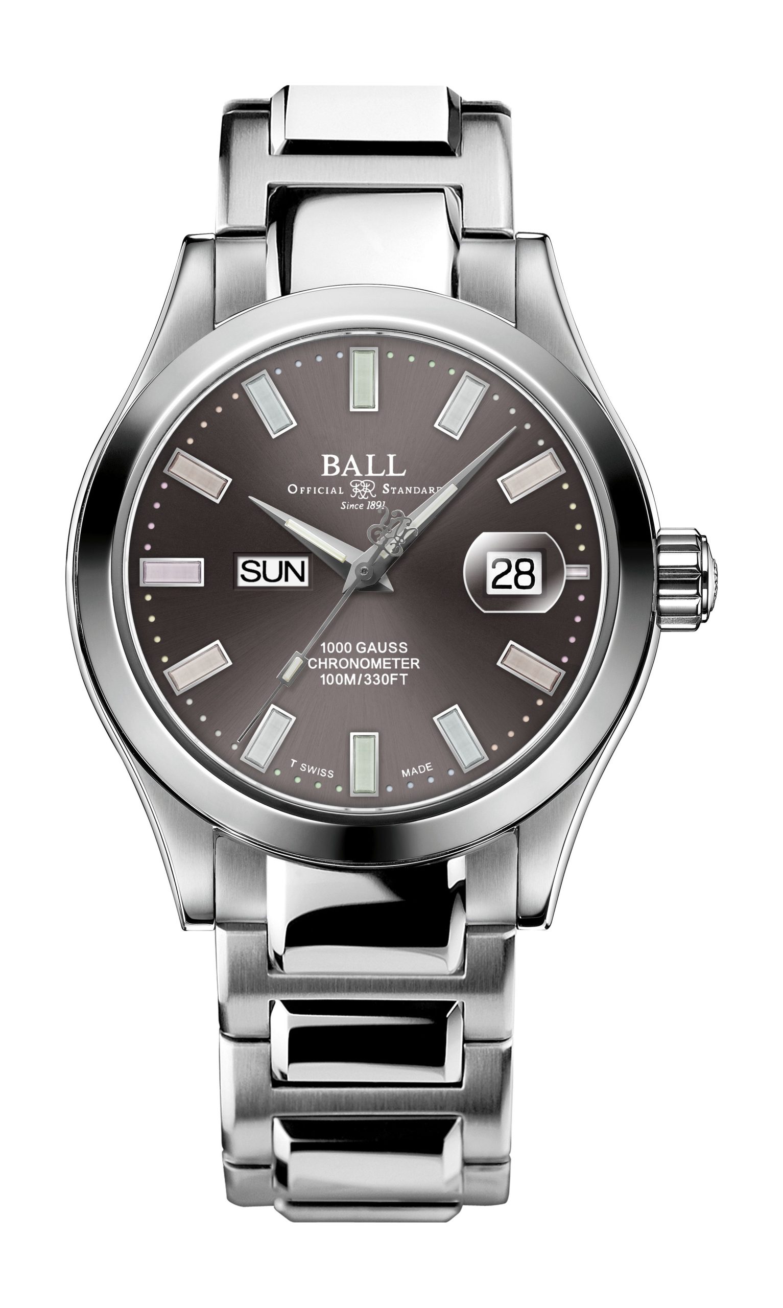 BALL Engineer III Marvelight Chronometer Day-Date watch