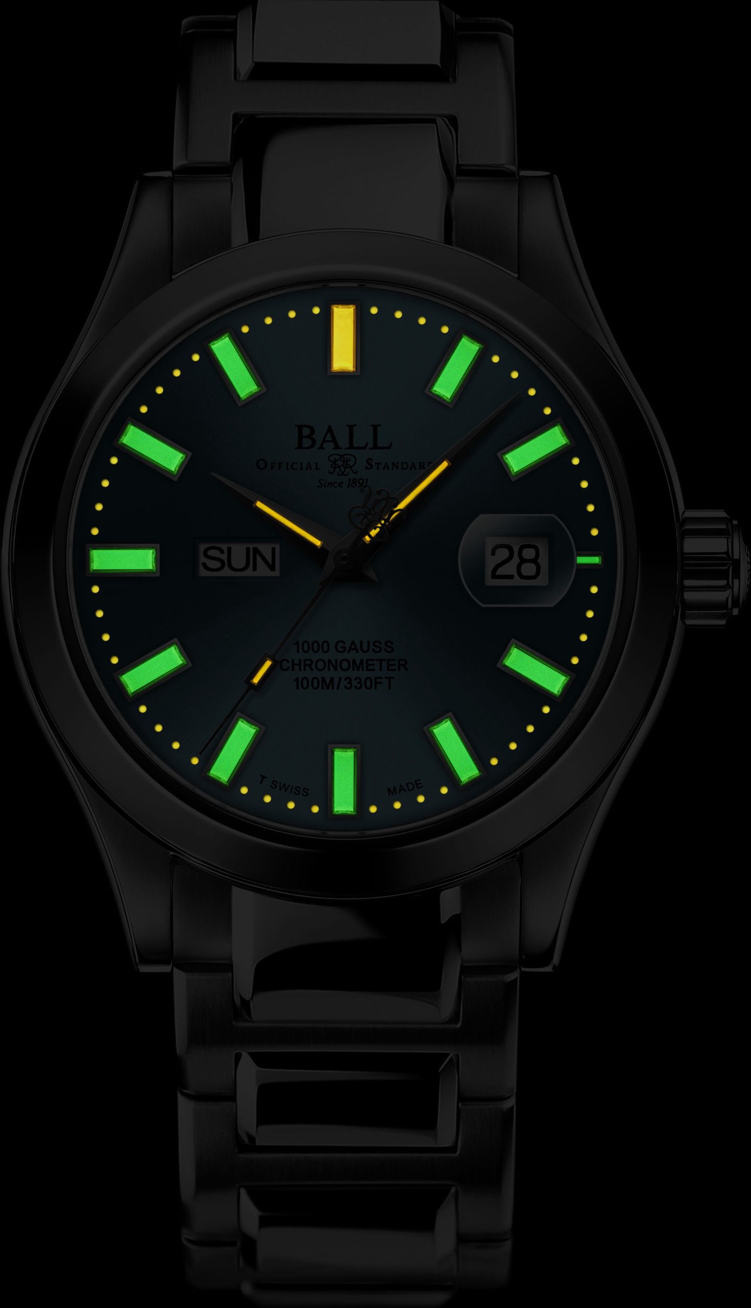 BALL Engineer III Marvelight Chronometer Day-Date - View 2