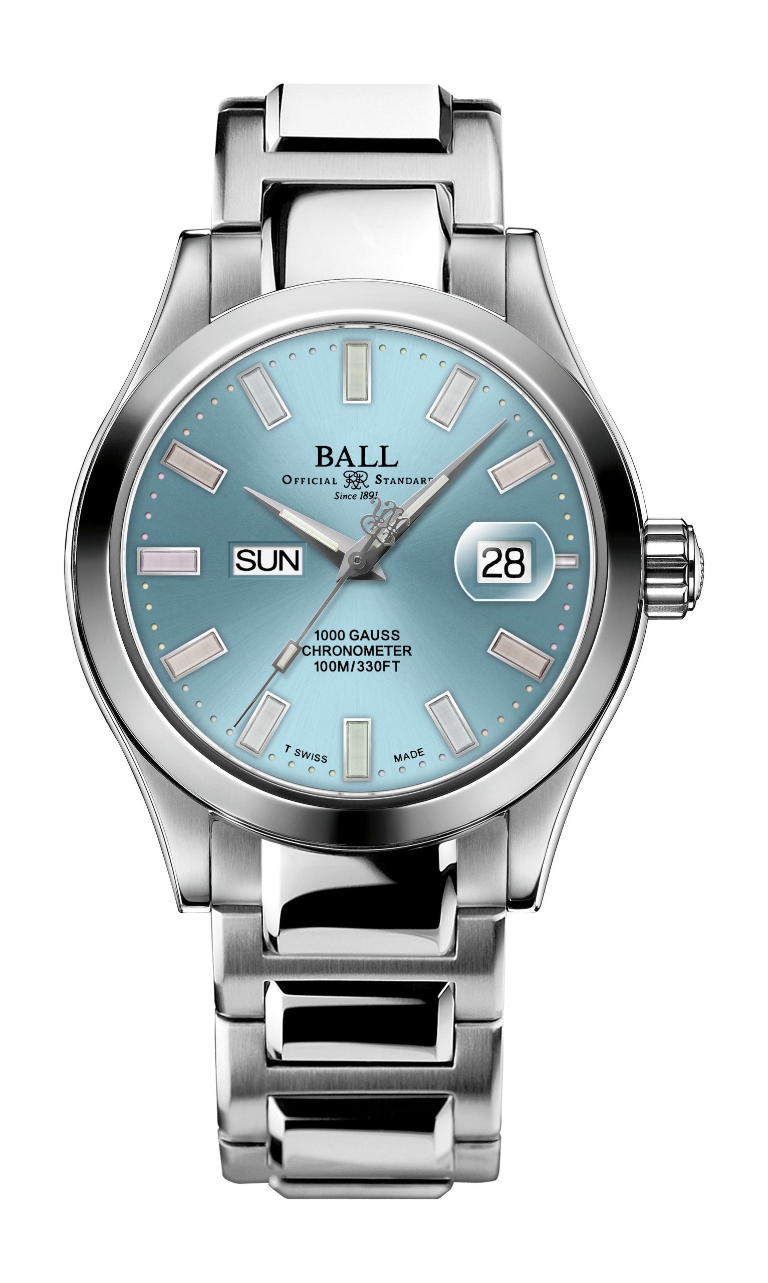 BALL Engineer III Marvelight Chronometer Day-Date watch