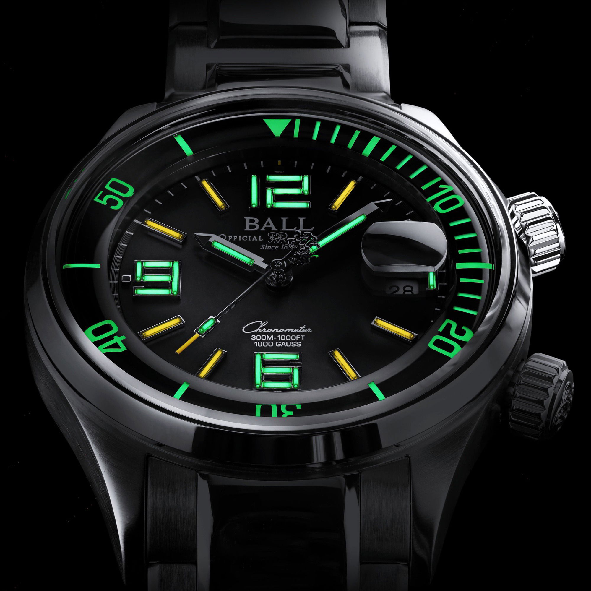 BALL Engineer Master II Ballistic Diver COSC - View 2