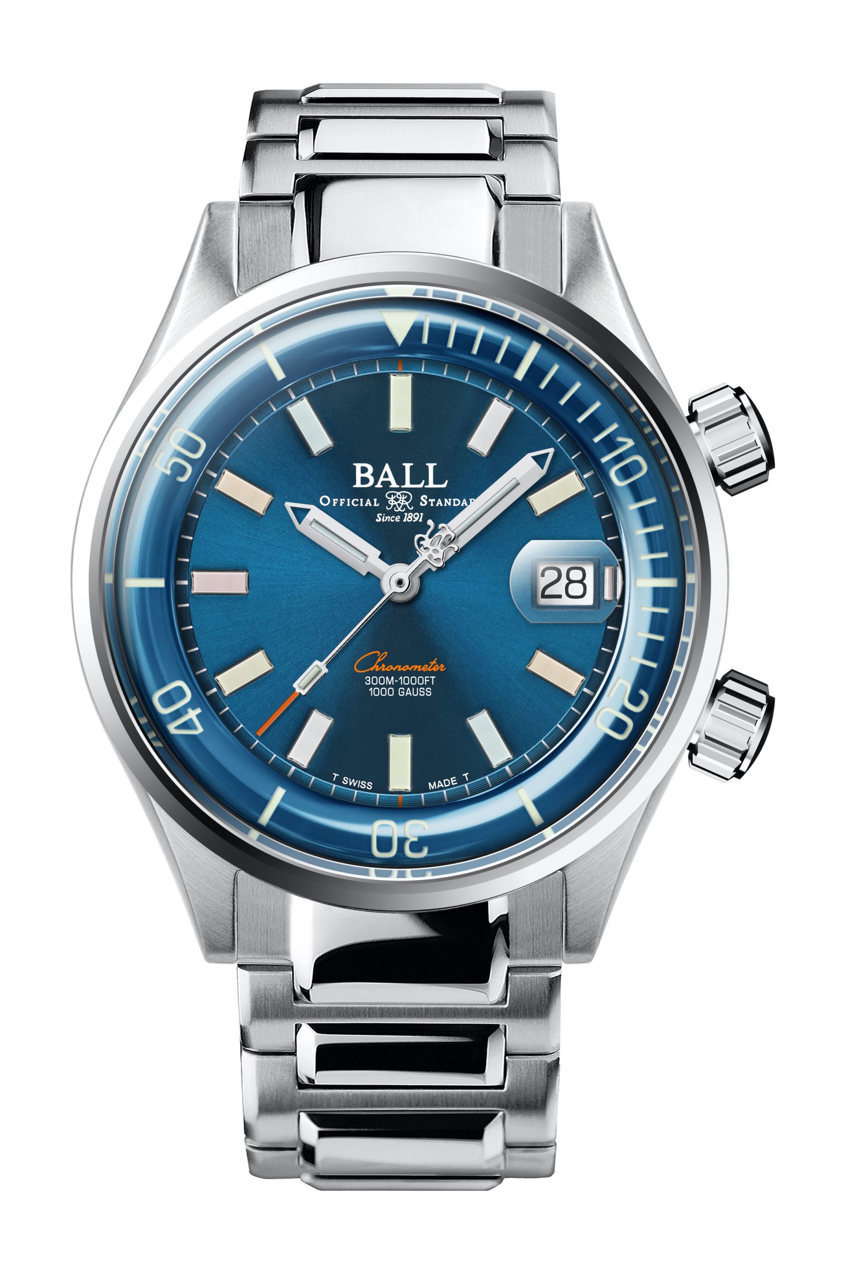 BALL Engineer Master II Diver Chronometer watch