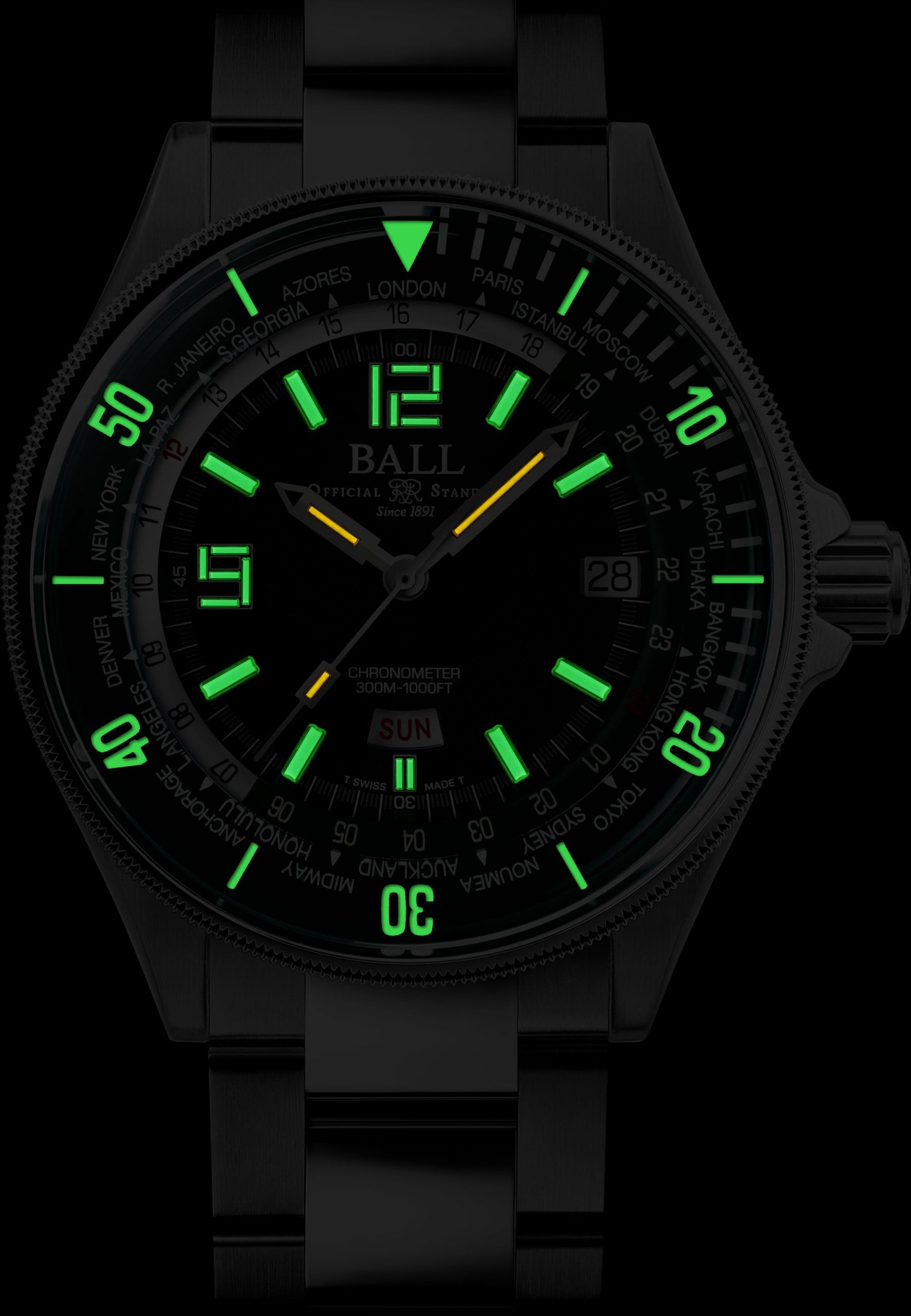 BALL Engineer Master II Diver Worldtime - View 2