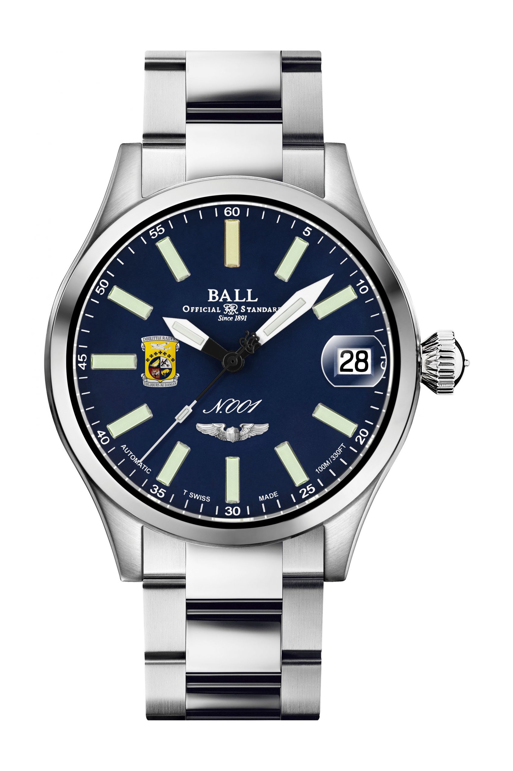 BALL Engineer Master II Doolittle Raiders 45 watch