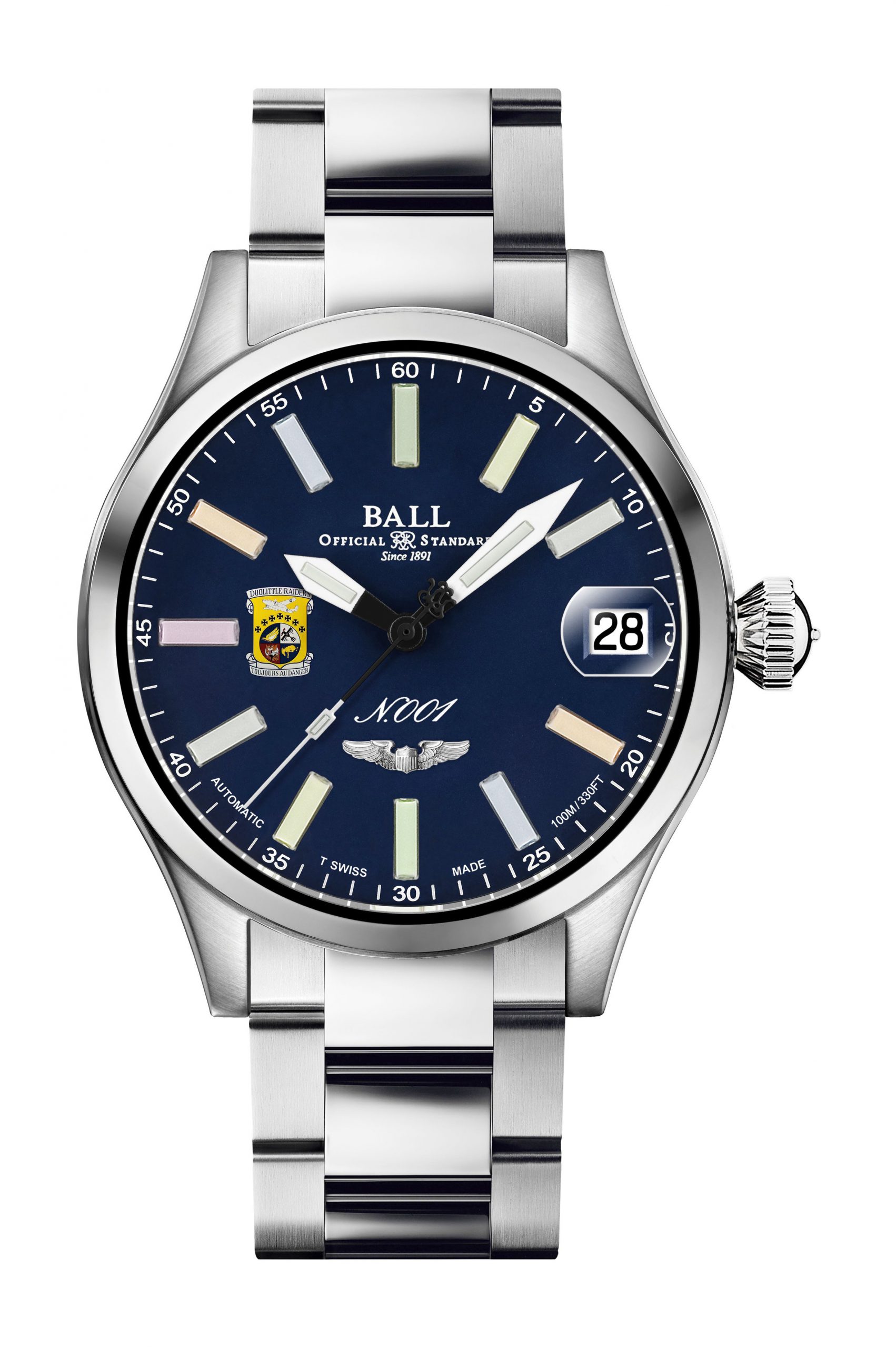 BALL Engineer Master II Doolittle Raiders 45 watch