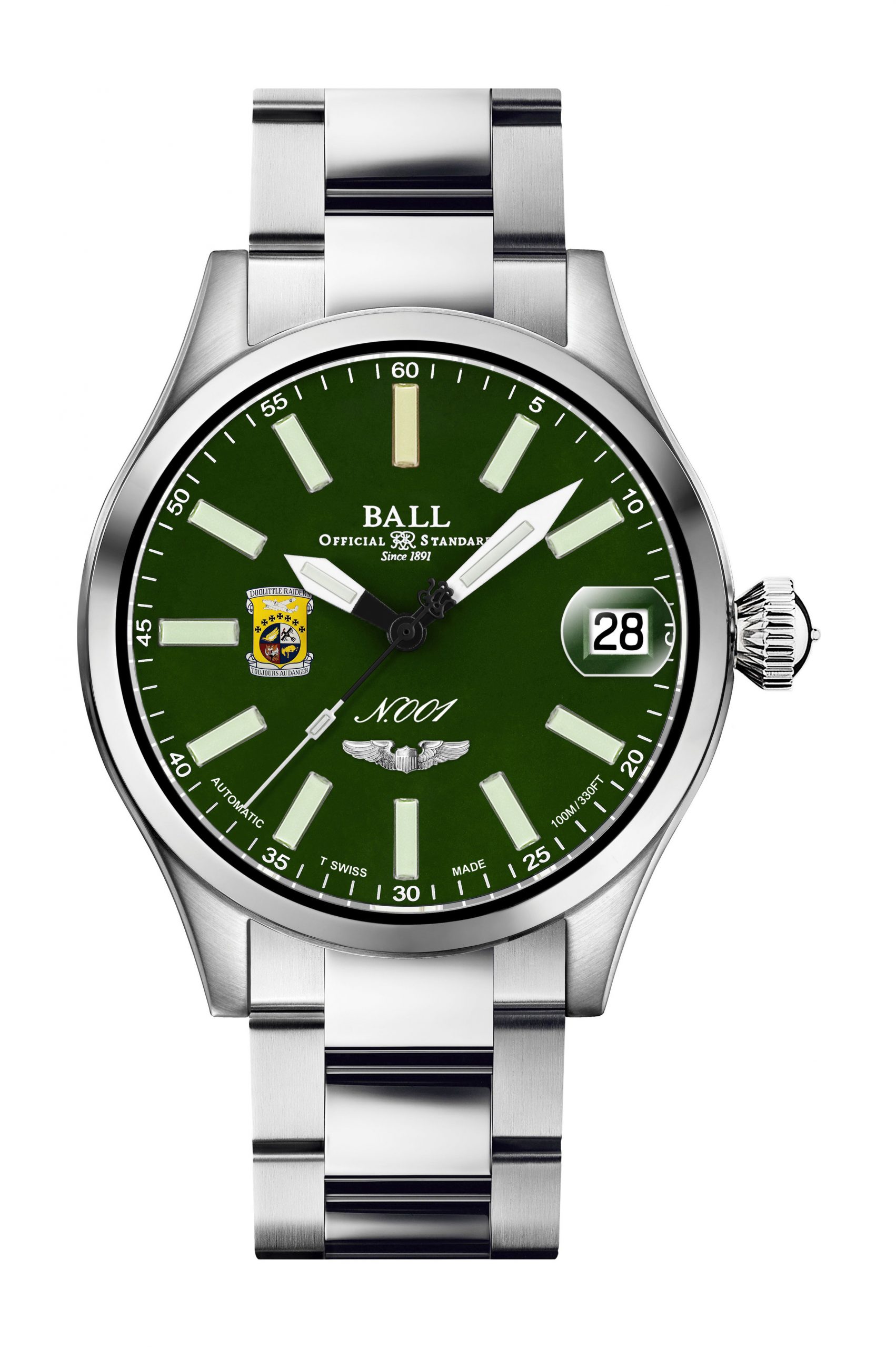BALL Engineer Master II Doolittle Raiders 45 watch