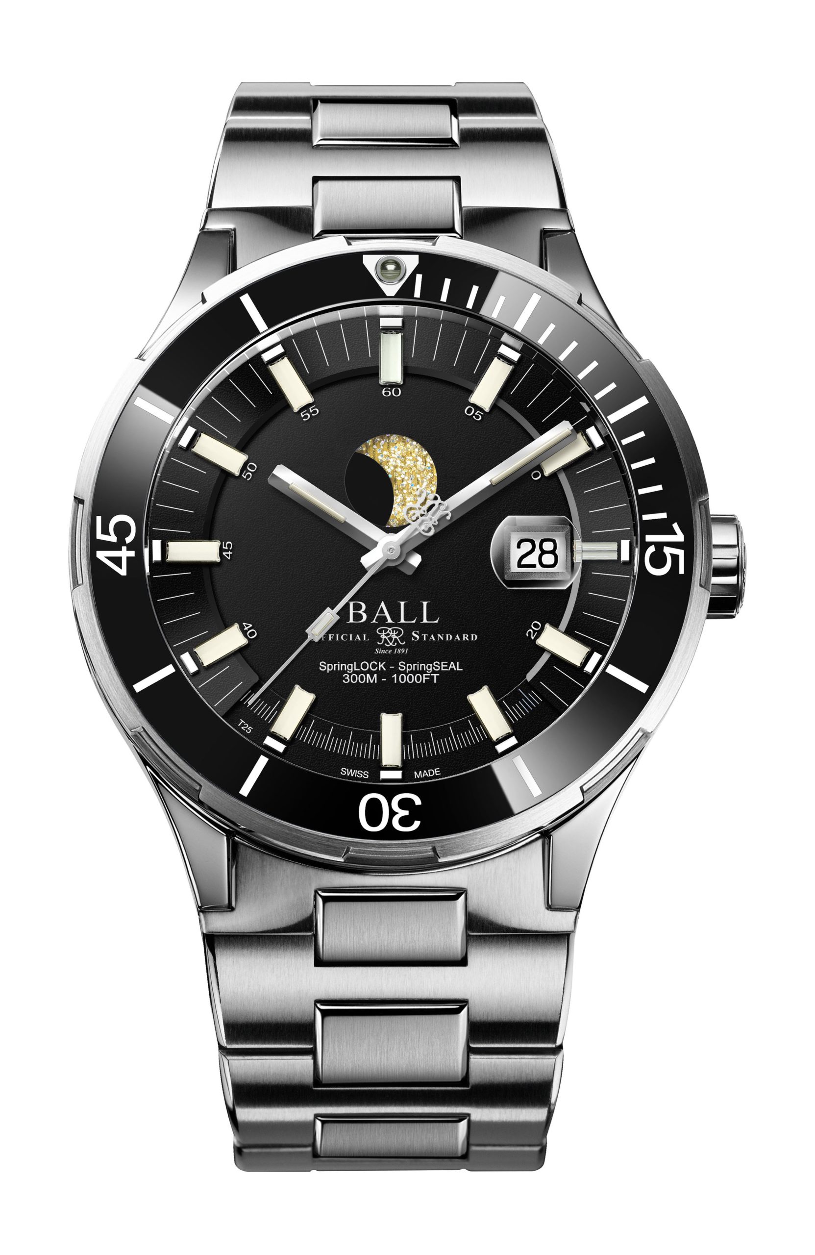 BALL Roadmaster Challenger Moonphase 40 watch
