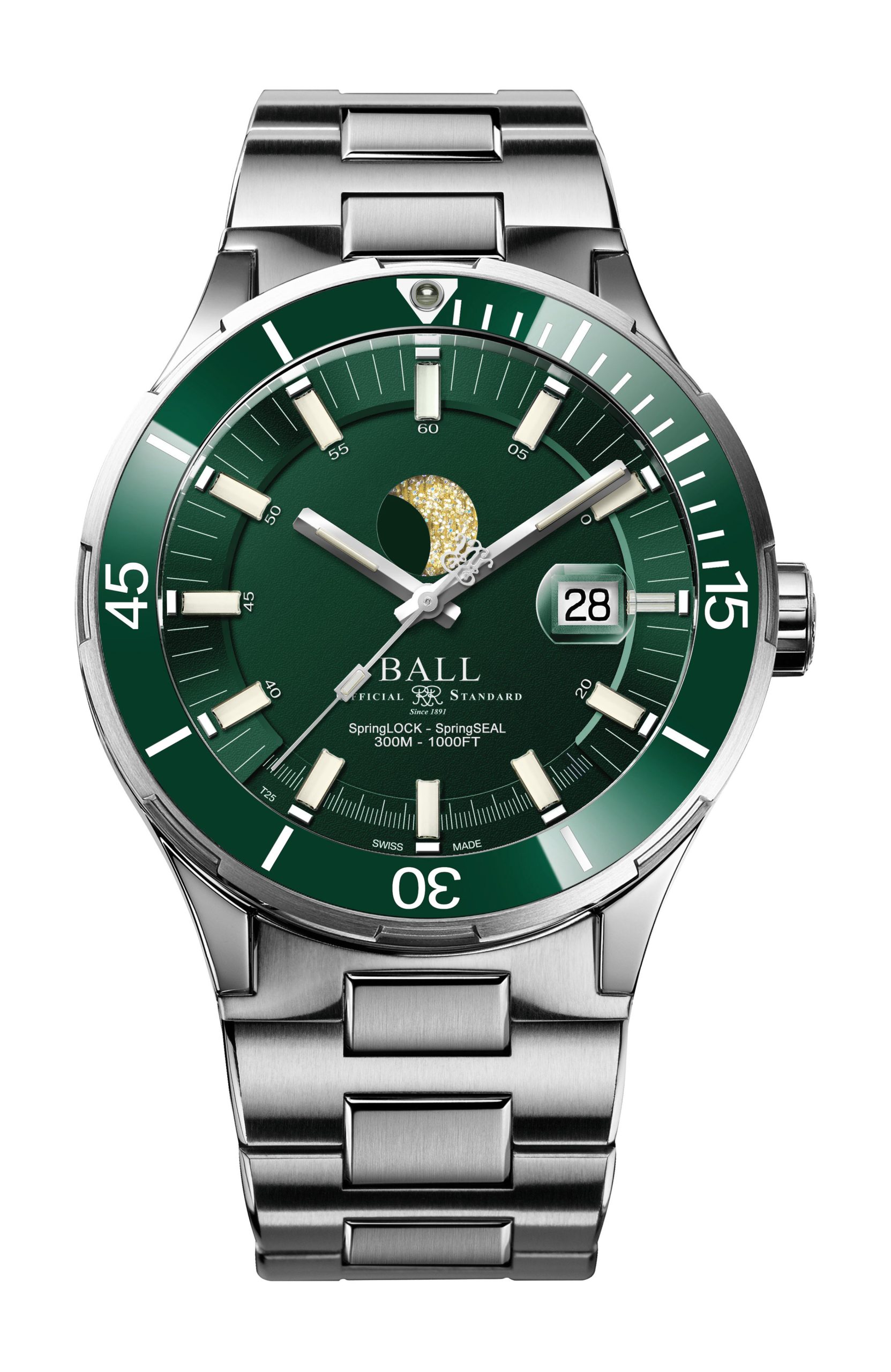 BALL Roadmaster Challenger Moonphase 40 watch